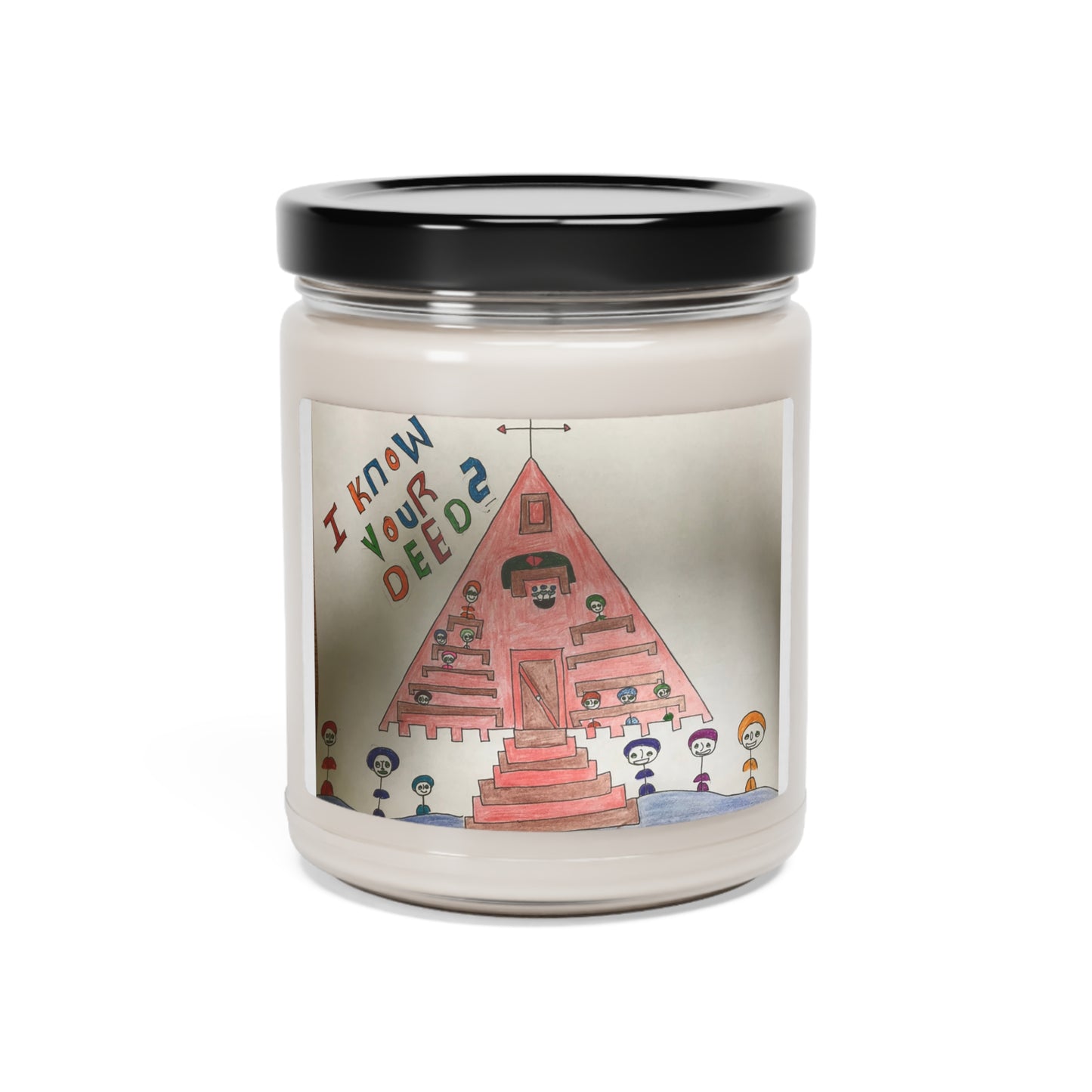 Scented Soy Candle, 9oz - Tree dots Wotton-Waven