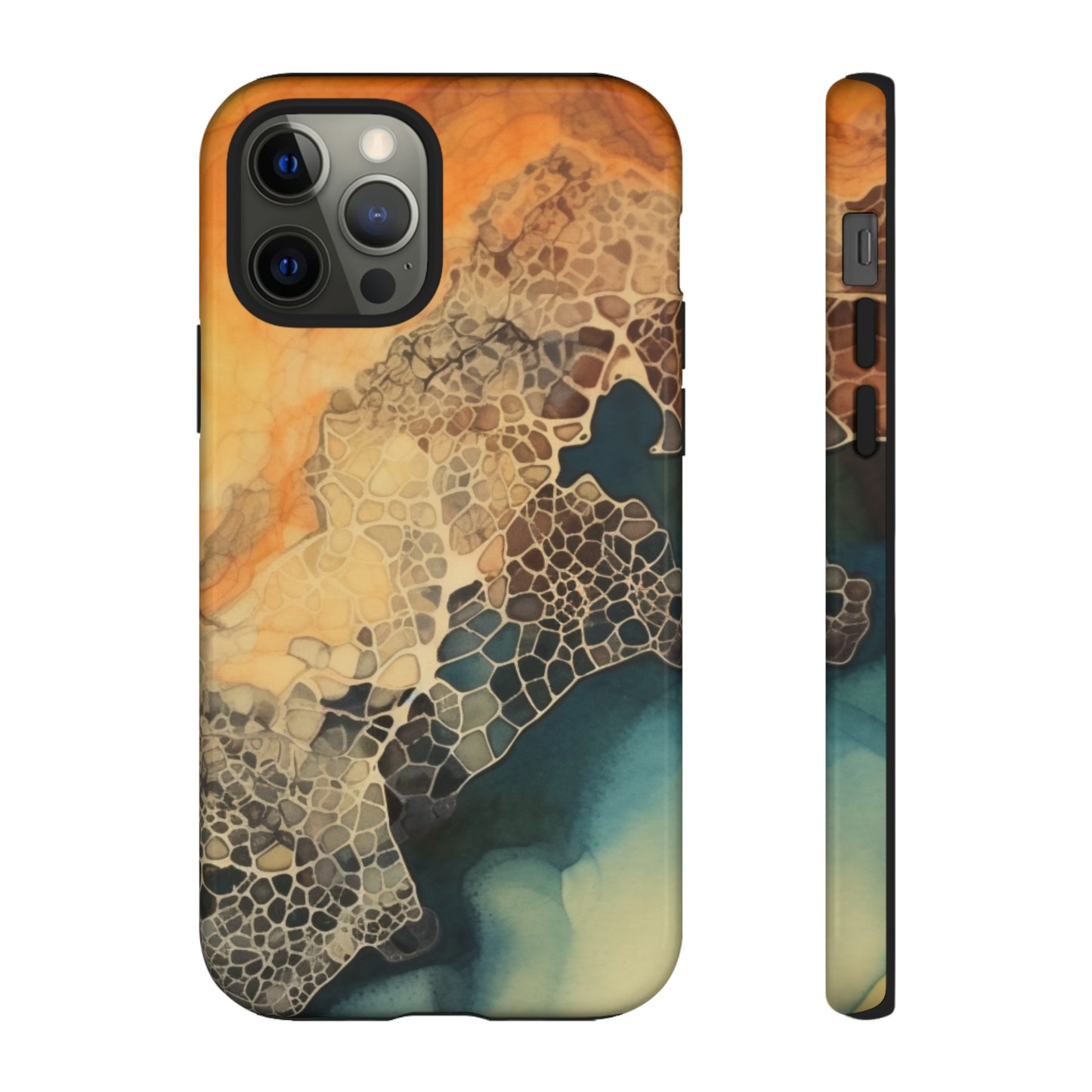 PREMIUM HOLIDAY PHONE Case | Tough Cases For iPhone | Thanksgiving Stylish Phone Case | Latest Modern iPhone Case | iPhone 15 Pro Phone Case - Tree dots Wotton-Waven