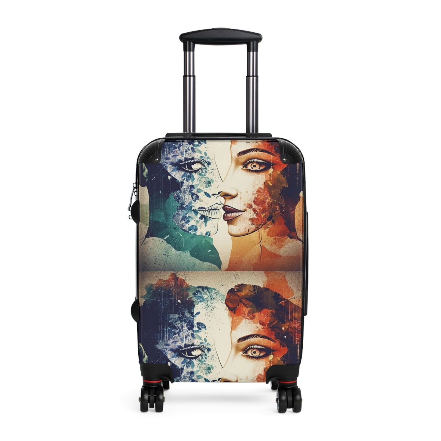 Suitcase - Tree dots Wotton-Waven