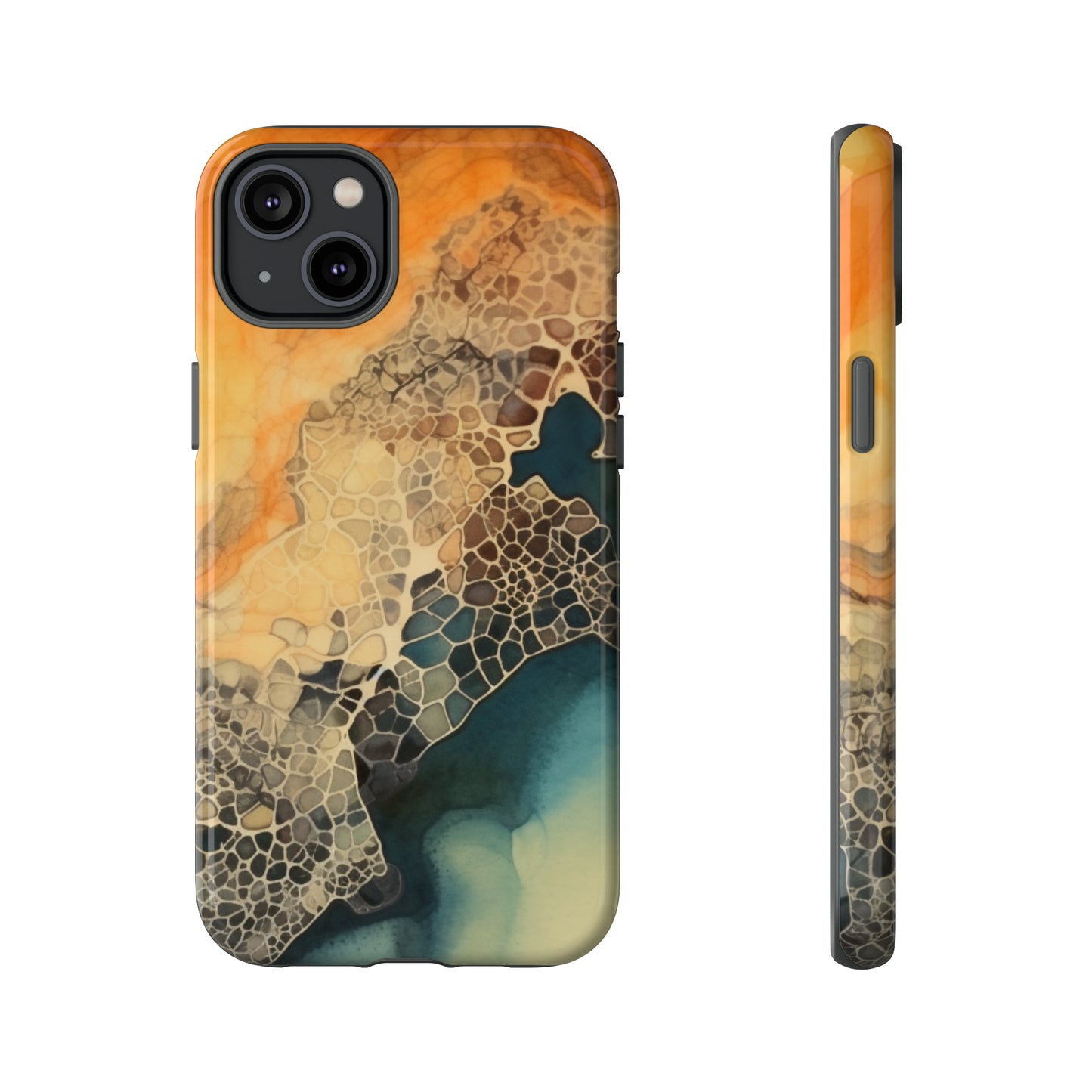 PREMIUM HOLIDAY PHONE Case | Tough Cases For iPhone | Thanksgiving Stylish Phone Case | Latest Modern iPhone Case | iPhone 15 Pro Phone Case - Tree dots Wotton-Waven