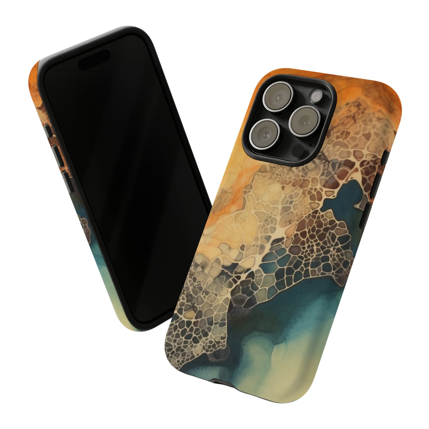PREMIUM HOLIDAY PHONE Case | Tough Cases For iPhone | Thanksgiving Stylish Phone Case | Latest Modern iPhone Case | iPhone 15 Pro Phone Case - Tree dots Wotton-Waven