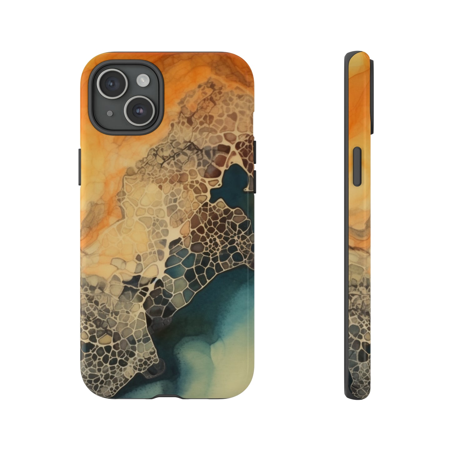 PREMIUM HOLIDAY PHONE Case | Tough Cases For iPhone | Thanksgiving Stylish Phone Case | Latest Modern iPhone Case | iPhone 15 Pro Phone Case - Tree dots Wotton-Waven