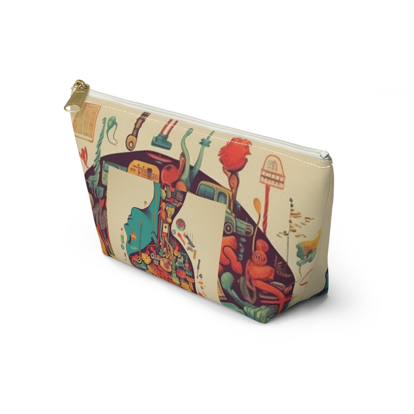 Accessory Pouch w T-bottom - Tree dots Wotton-Waven