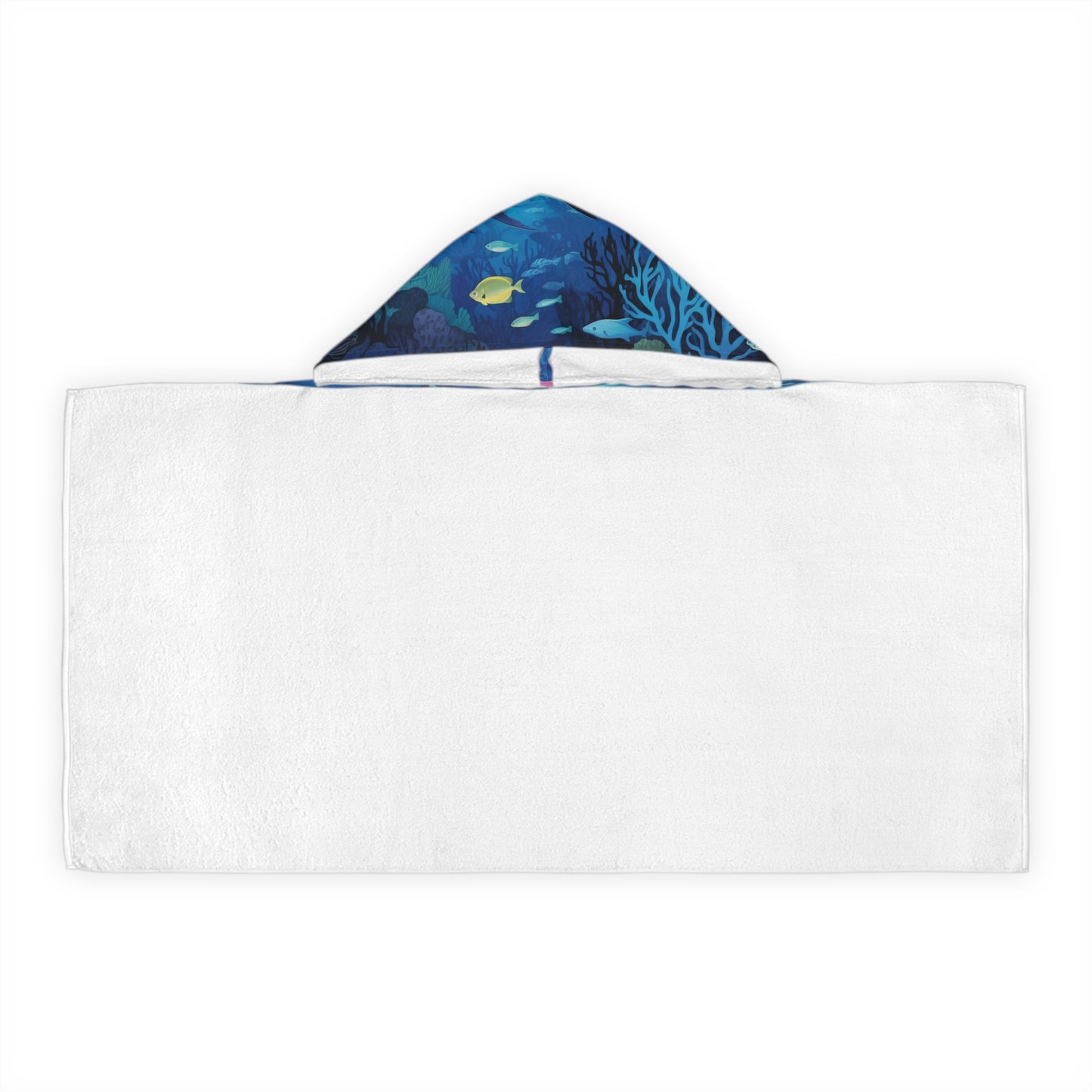 Youth Hooded Towel - Tree dots Wotton-Waven