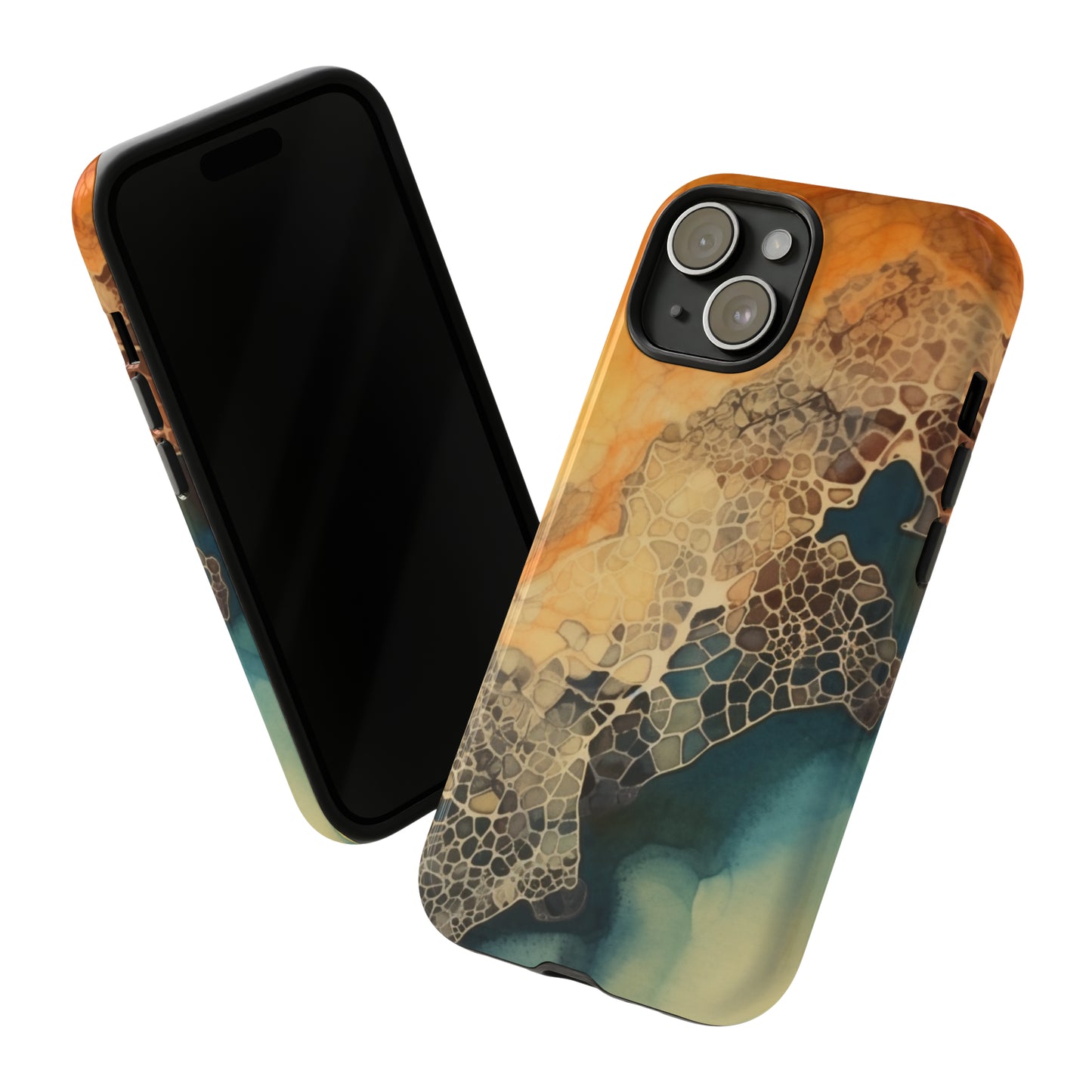 PREMIUM HOLIDAY PHONE Case | Tough Cases For iPhone | Thanksgiving Stylish Phone Case | Latest Modern iPhone Case | iPhone 15 Pro Phone Case - Tree dots Wotton-Waven