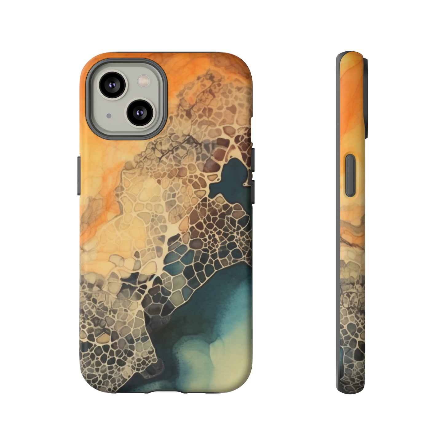 PREMIUM HOLIDAY PHONE Case | Tough Cases For iPhone | Thanksgiving Stylish Phone Case | Latest Modern iPhone Case | iPhone 15 Pro Phone Case - Tree dots Wotton-Waven