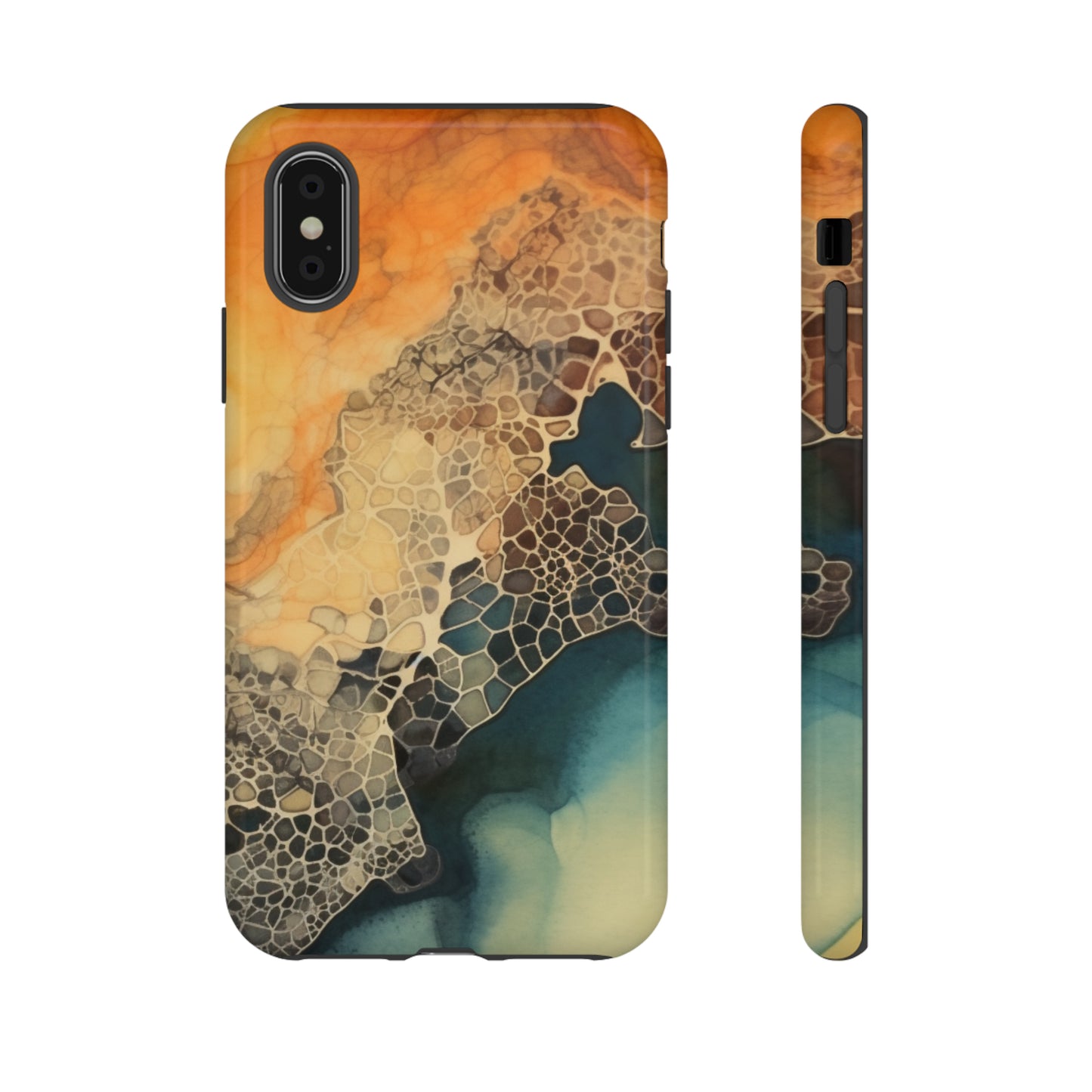 PREMIUM HOLIDAY PHONE Case | Tough Cases For iPhone | Thanksgiving Stylish Phone Case | Latest Modern iPhone Case | iPhone 15 Pro Phone Case - Tree dots Wotton-Waven