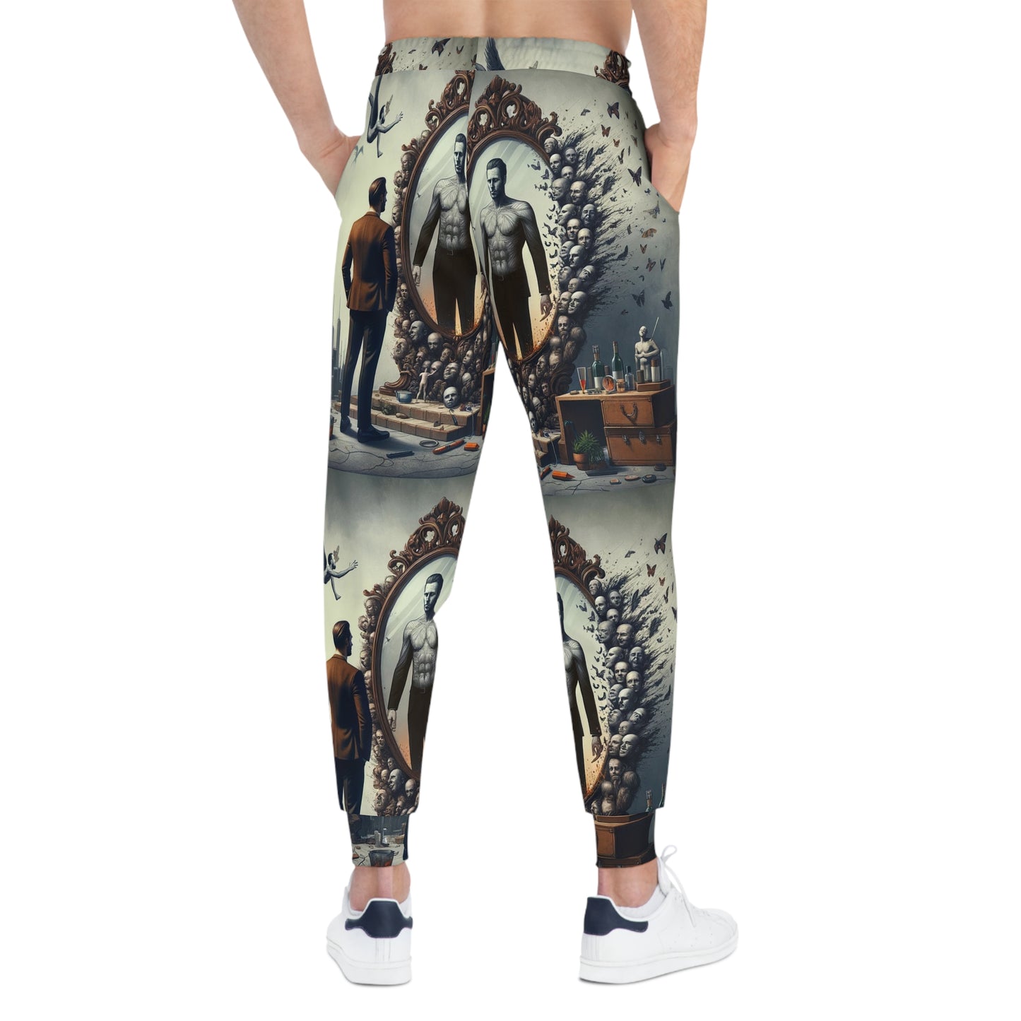 Athletic Joggers (AOP) - Tree dots Wotton-Waven
