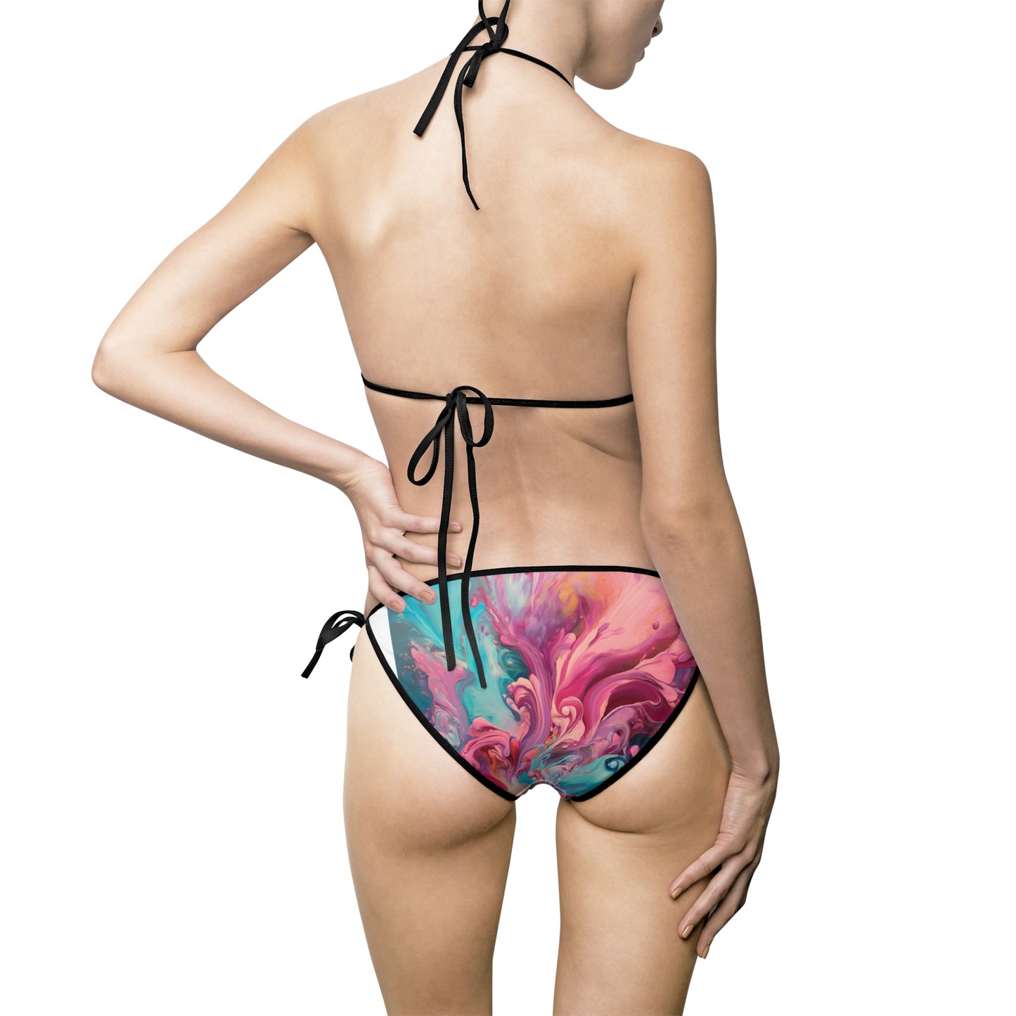 Women's Bikini Swimsuit (AOP) - Tree dots Wotton-Waven