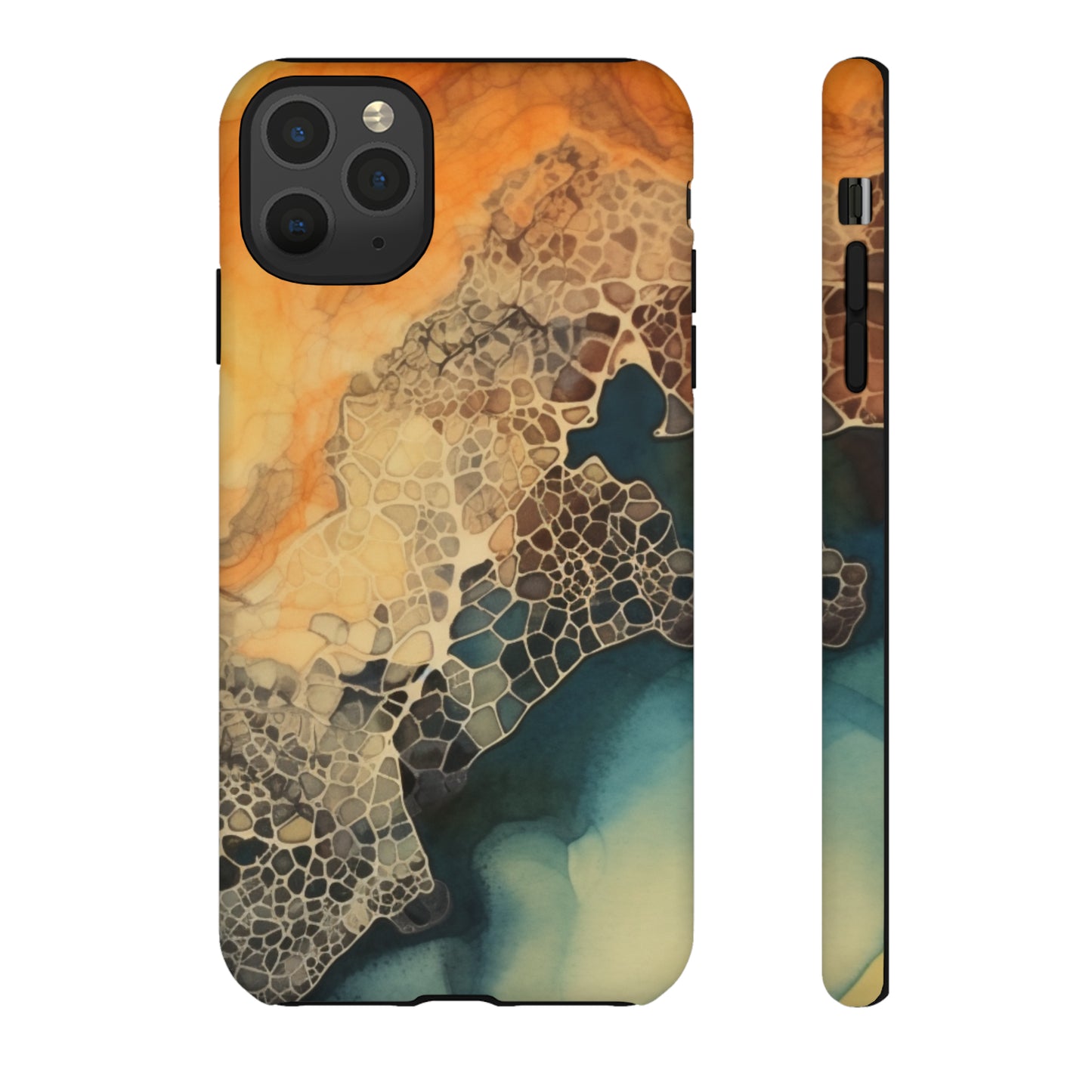 PREMIUM HOLIDAY PHONE Case | Tough Cases For iPhone | Thanksgiving Stylish Phone Case | Latest Modern iPhone Case | iPhone 15 Pro Phone Case - Tree dots Wotton-Waven