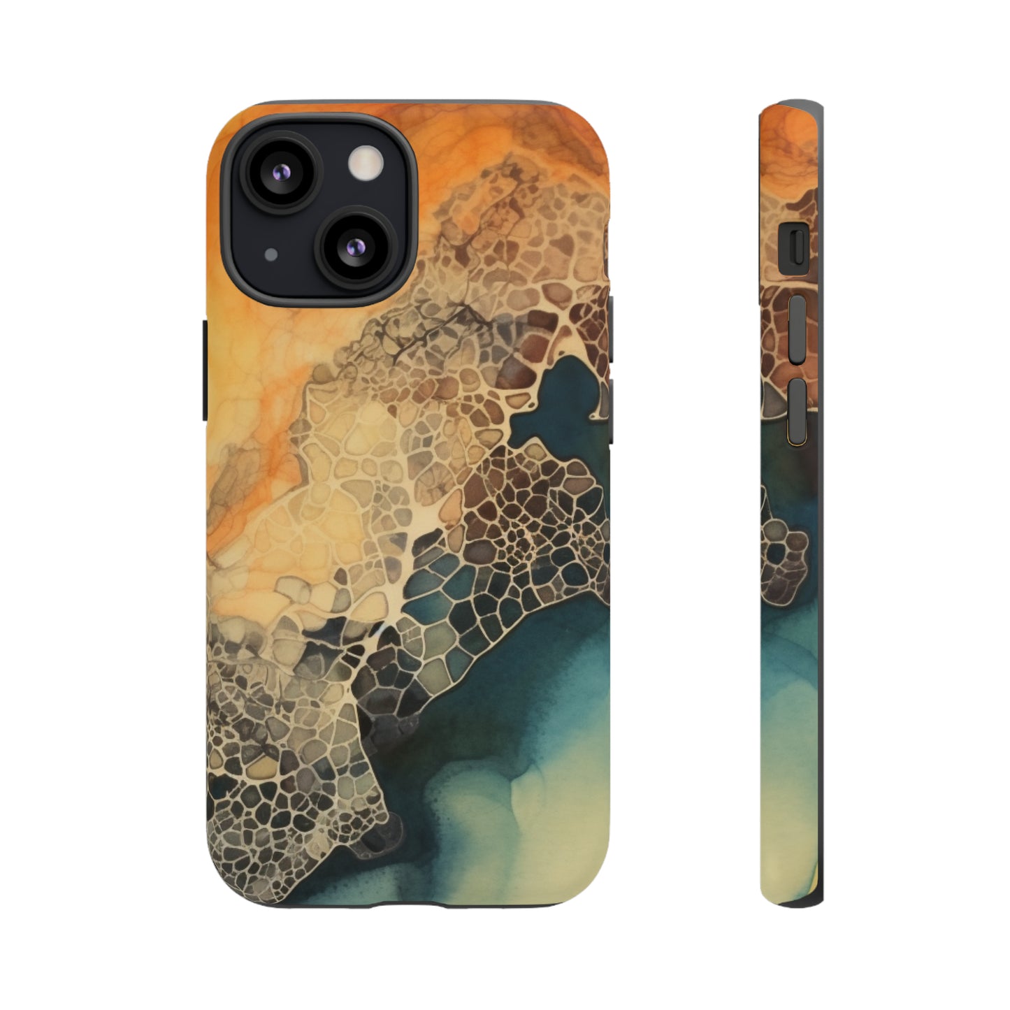 PREMIUM HOLIDAY PHONE Case | Tough Cases For iPhone | Thanksgiving Stylish Phone Case | Latest Modern iPhone Case | iPhone 15 Pro Phone Case - Tree dots Wotton-Waven