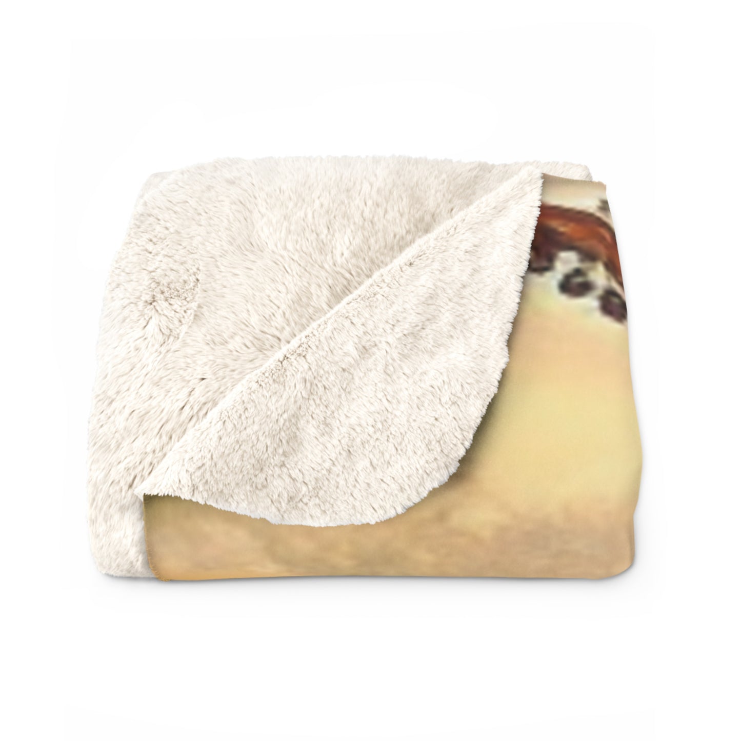Sherpa Fleece Blanket - Tree dots Wotton-Waven