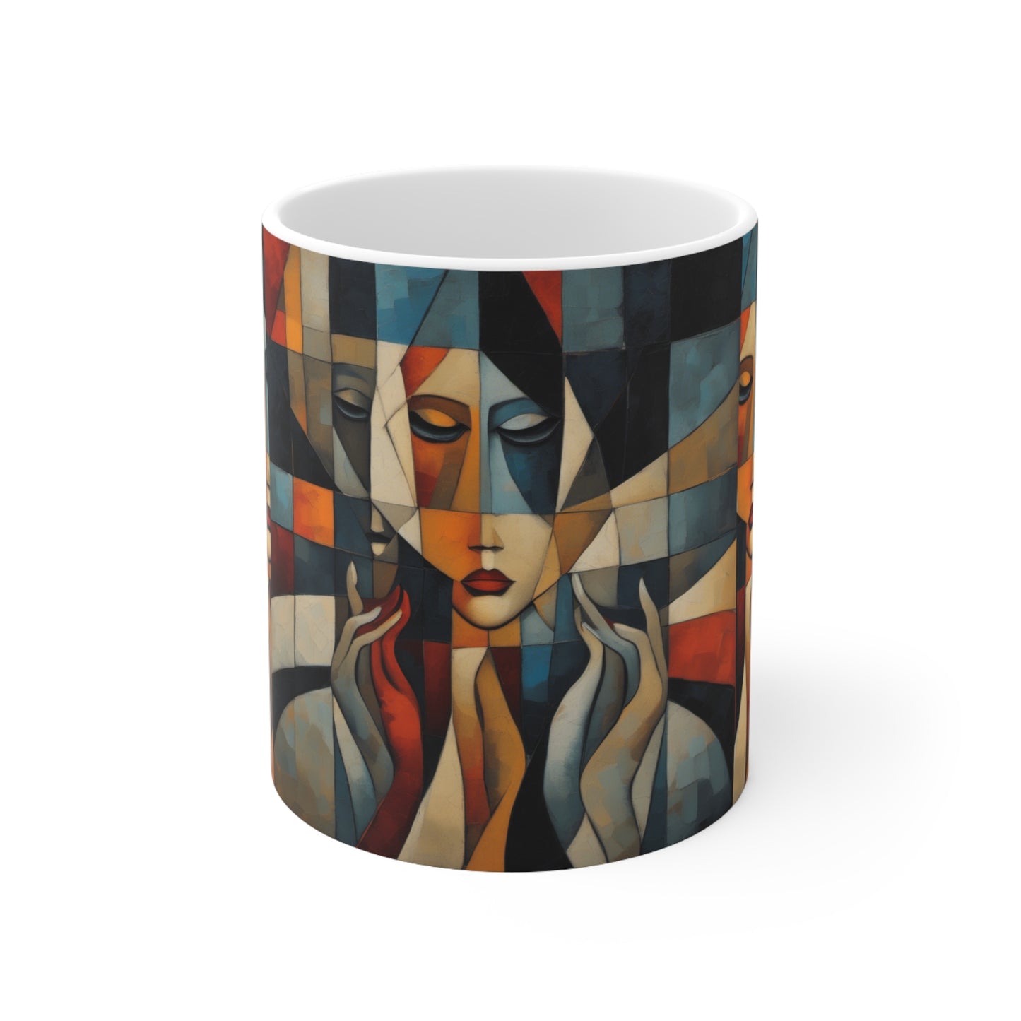 Ceramic Mug 11oz - Tree dots Wotton-Waven