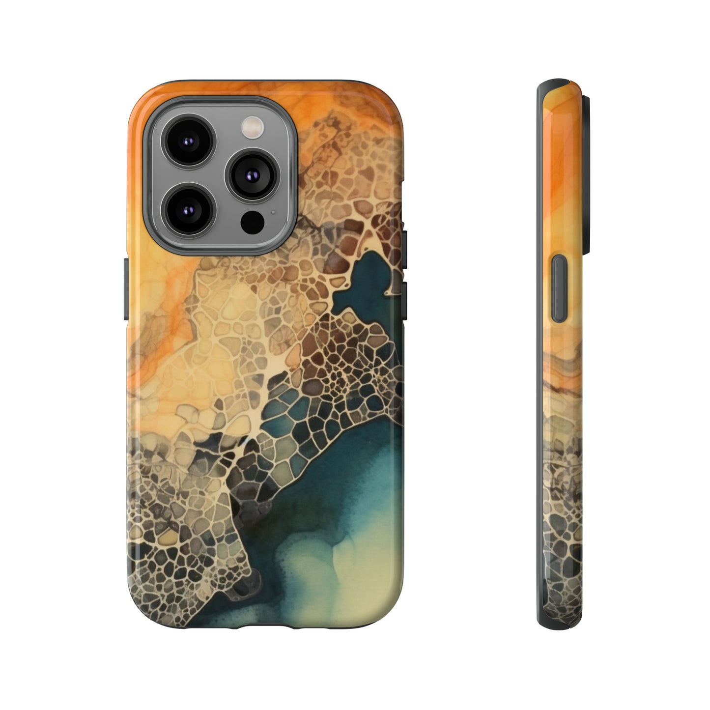 PREMIUM HOLIDAY PHONE Case | Tough Cases For iPhone | Thanksgiving Stylish Phone Case | Latest Modern iPhone Case | iPhone 15 Pro Phone Case - Tree dots Wotton-Waven
