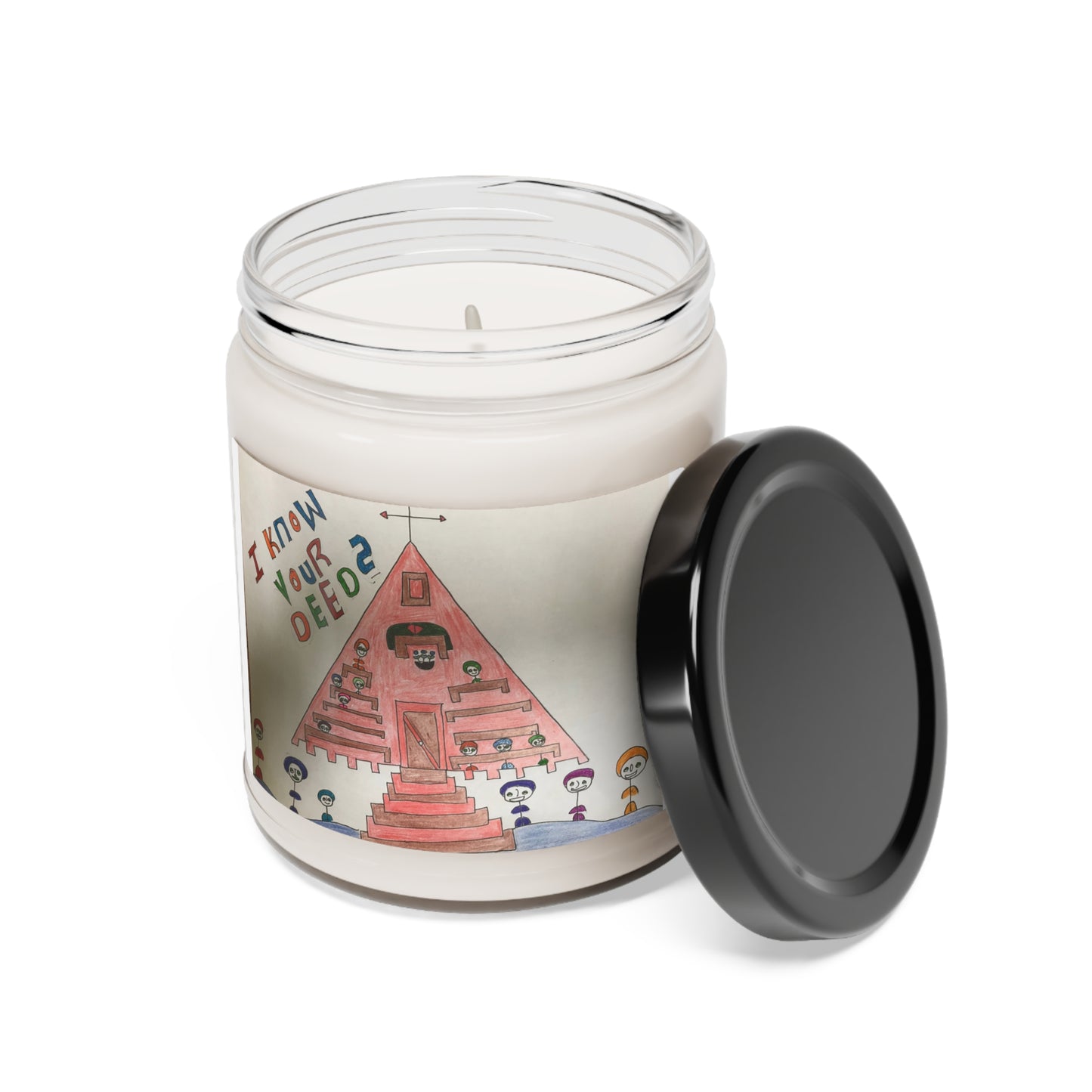 Scented Soy Candle, 9oz - Tree dots Wotton-Waven
