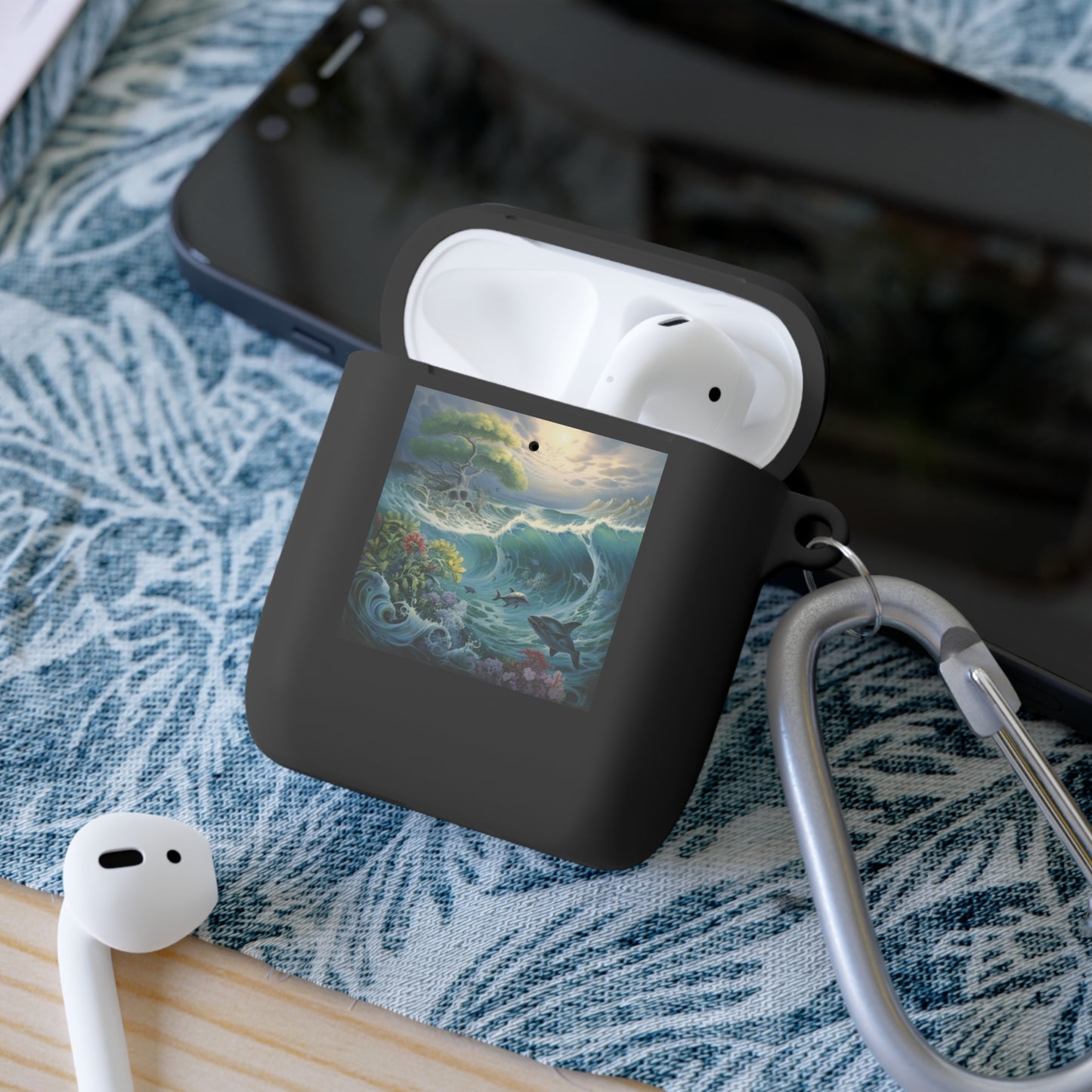 AirPods and AirPods Pro Case Cover - Tree dots Wotton-Waven