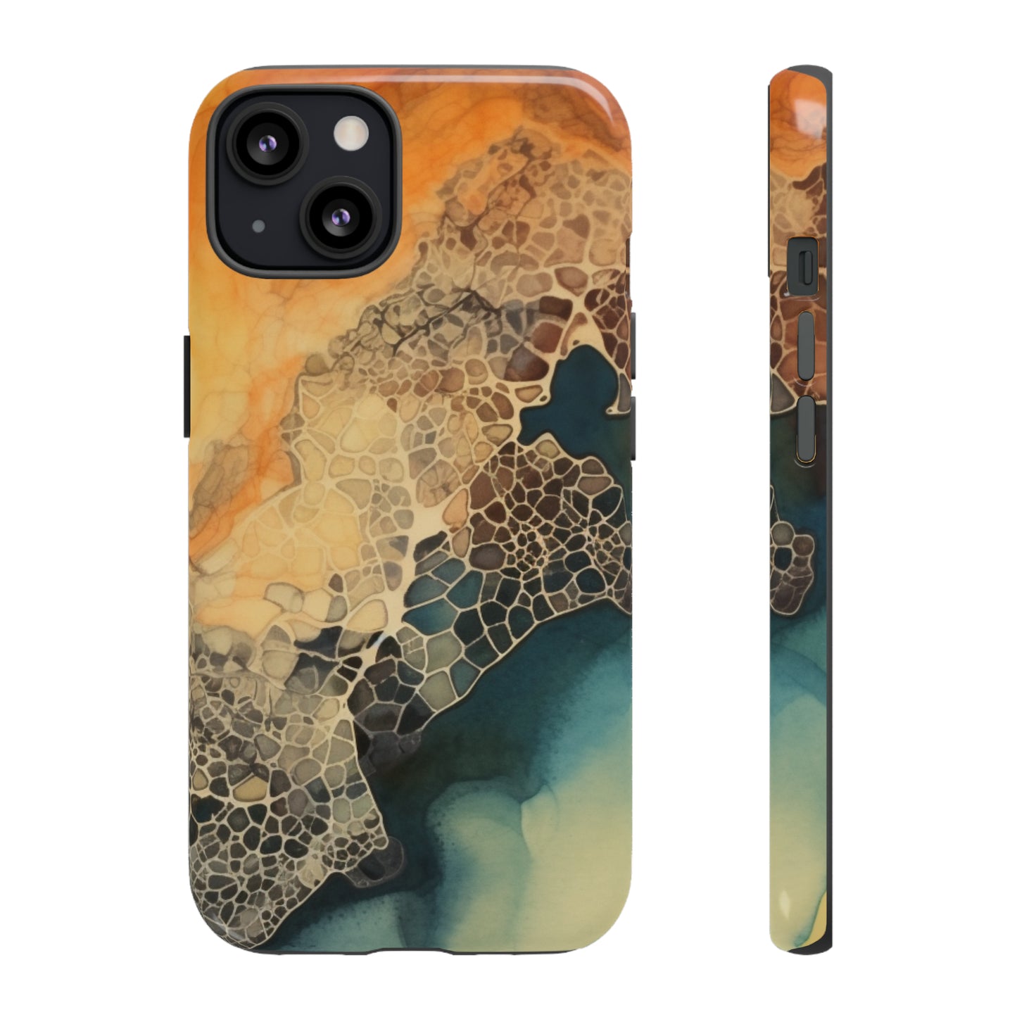 PREMIUM HOLIDAY PHONE Case | Tough Cases For iPhone | Thanksgiving Stylish Phone Case | Latest Modern iPhone Case | iPhone 15 Pro Phone Case - Tree dots Wotton-Waven