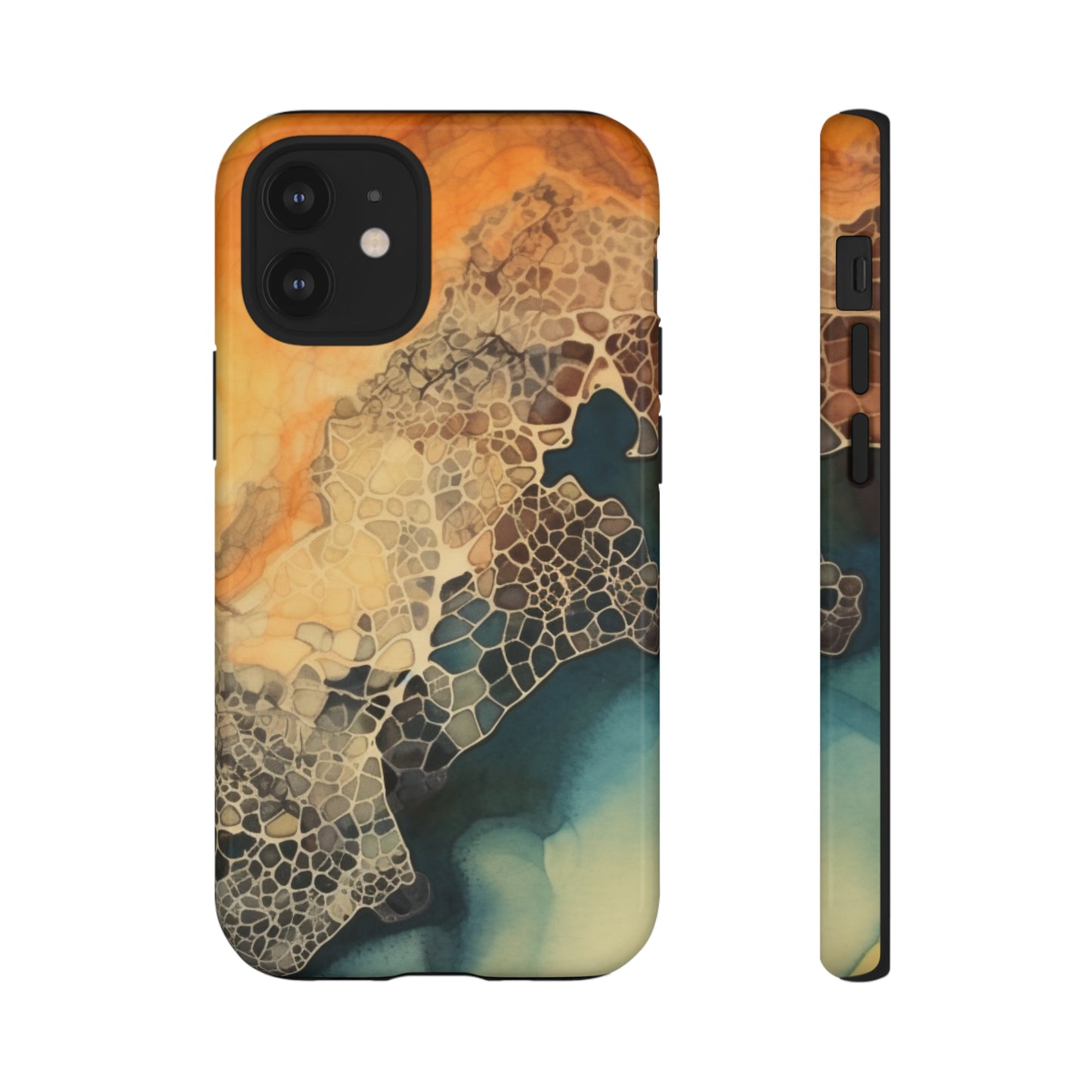 PREMIUM HOLIDAY PHONE Case | Tough Cases For iPhone | Thanksgiving Stylish Phone Case | Latest Modern iPhone Case | iPhone 15 Pro Phone Case - Tree dots Wotton-Waven