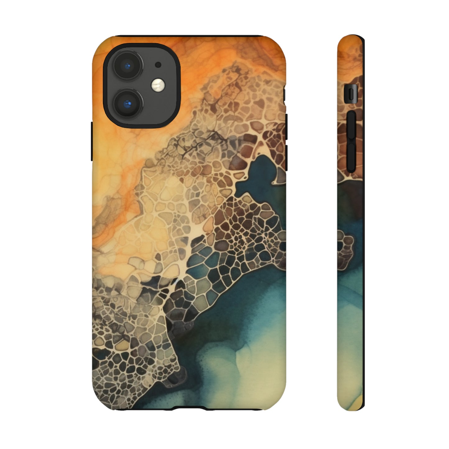 PREMIUM HOLIDAY PHONE Case | Tough Cases For iPhone | Thanksgiving Stylish Phone Case | Latest Modern iPhone Case | iPhone 15 Pro Phone Case - Tree dots Wotton-Waven