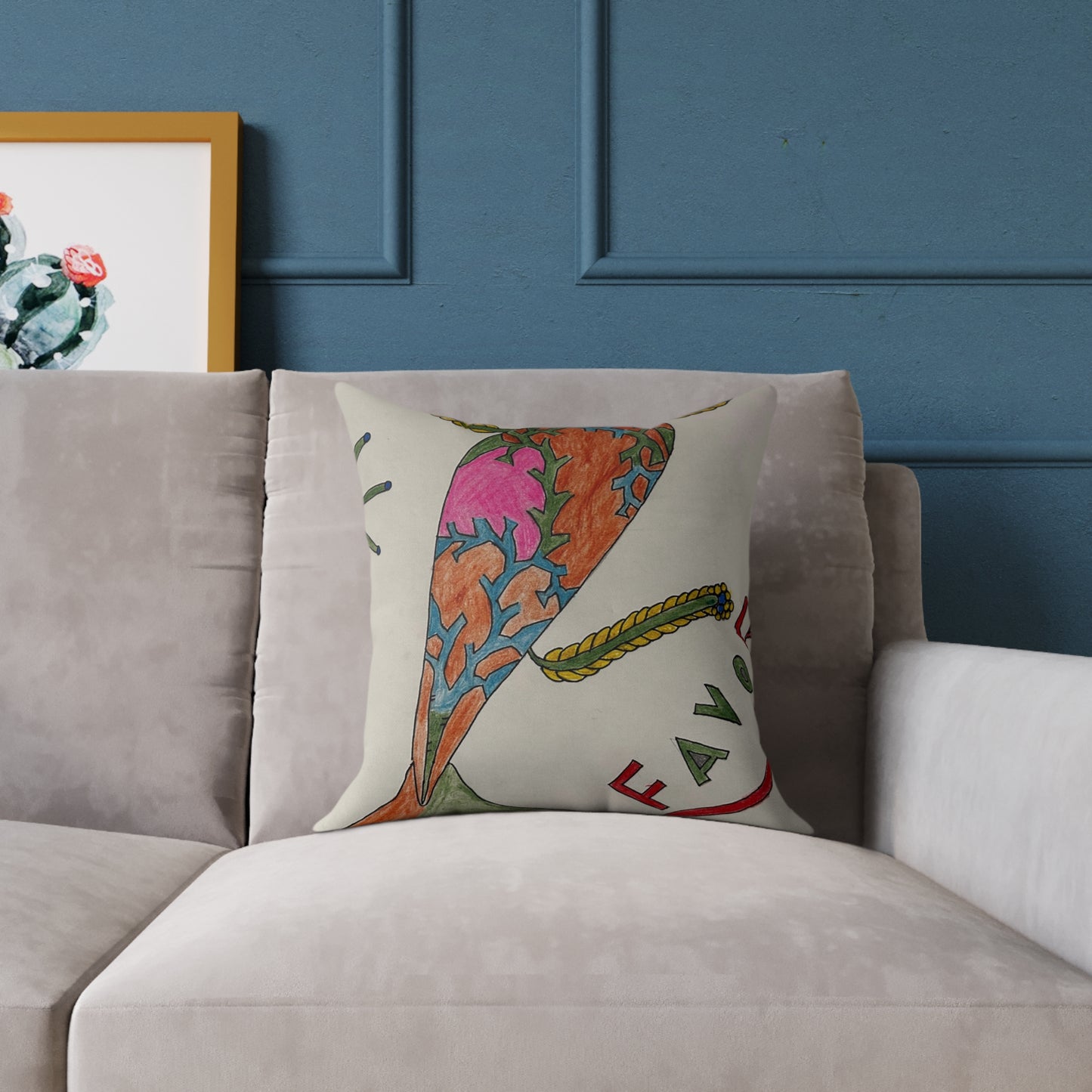Spun Polyester Pillow - Tree dots Wotton-Waven