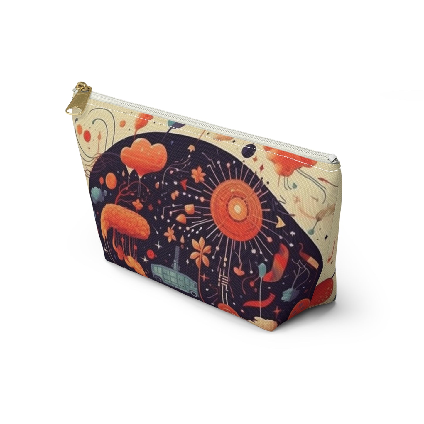 Accessory Pouch w T-bottom - Tree dots Wotton-Waven