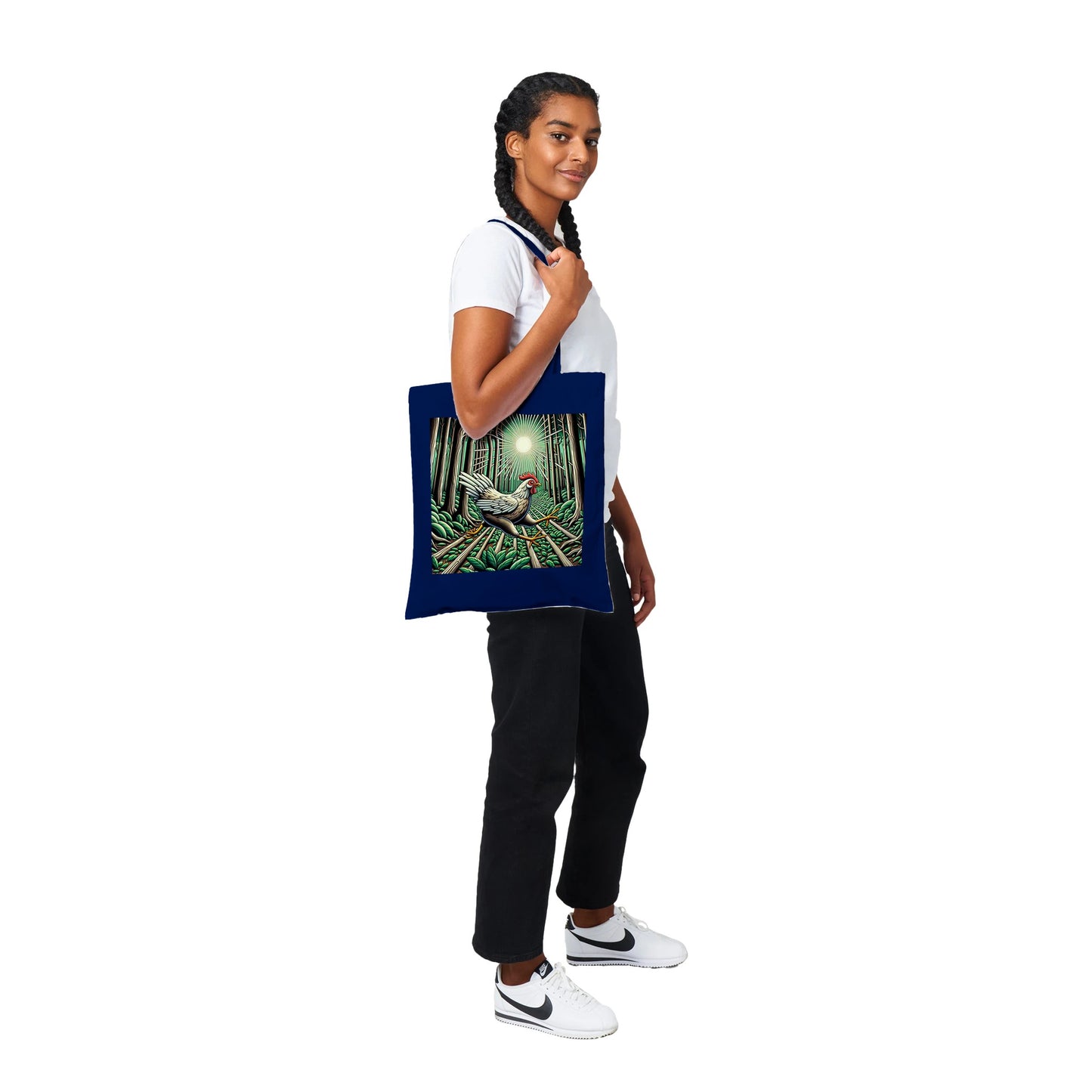 Custom Tote Bags - Tree dots Wotton-Waven