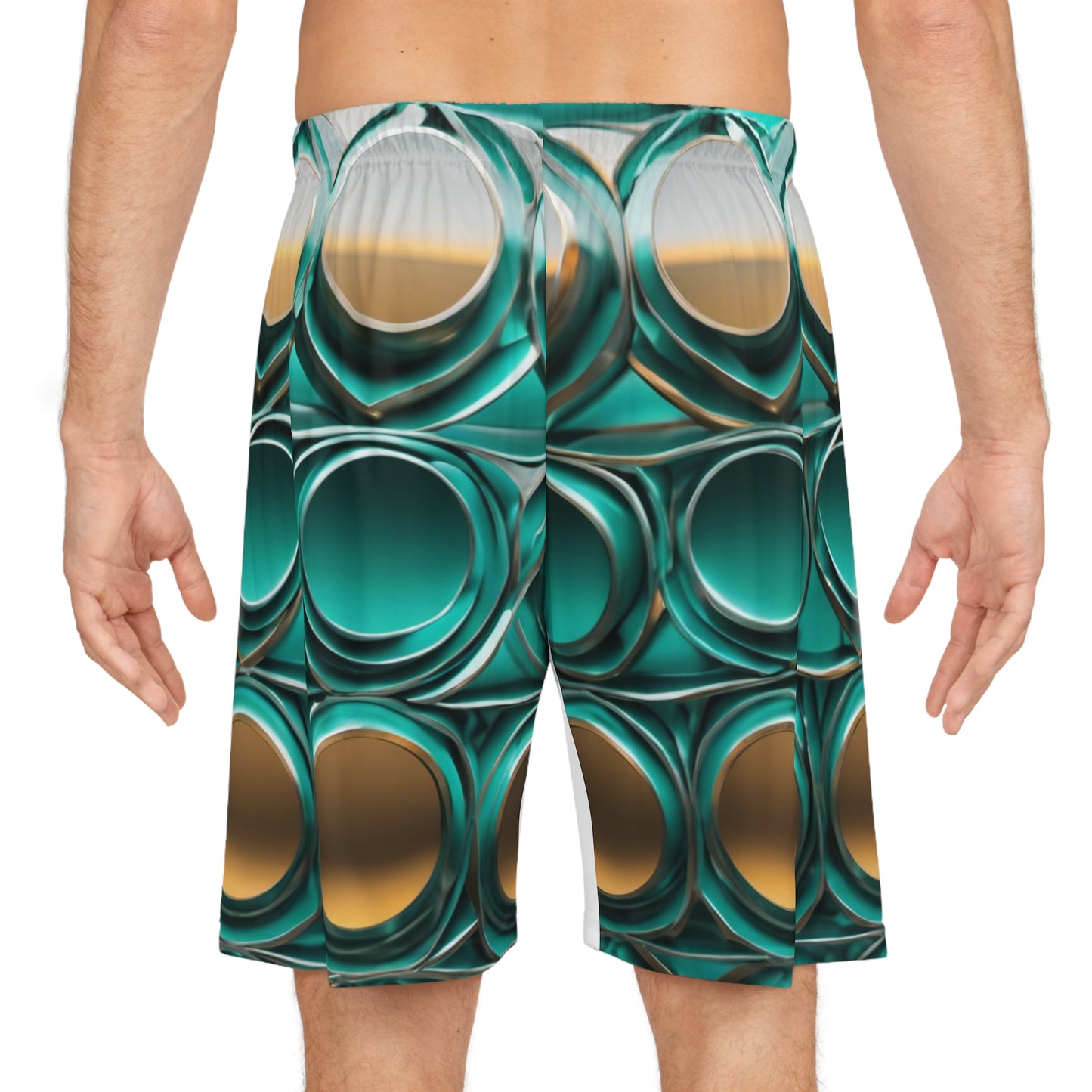 Basketball Shorts (AOP) - Tree dots Wotton-Waven