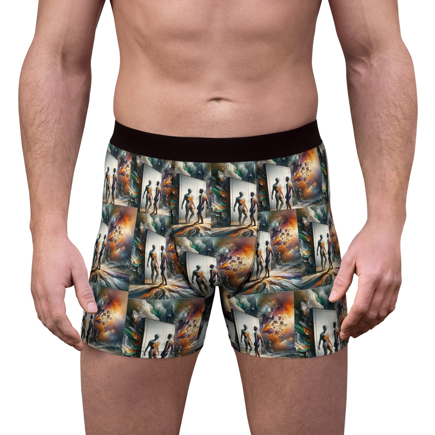 Men's Boxer Briefs (AOP) - Tree dots Wotton-Waven
