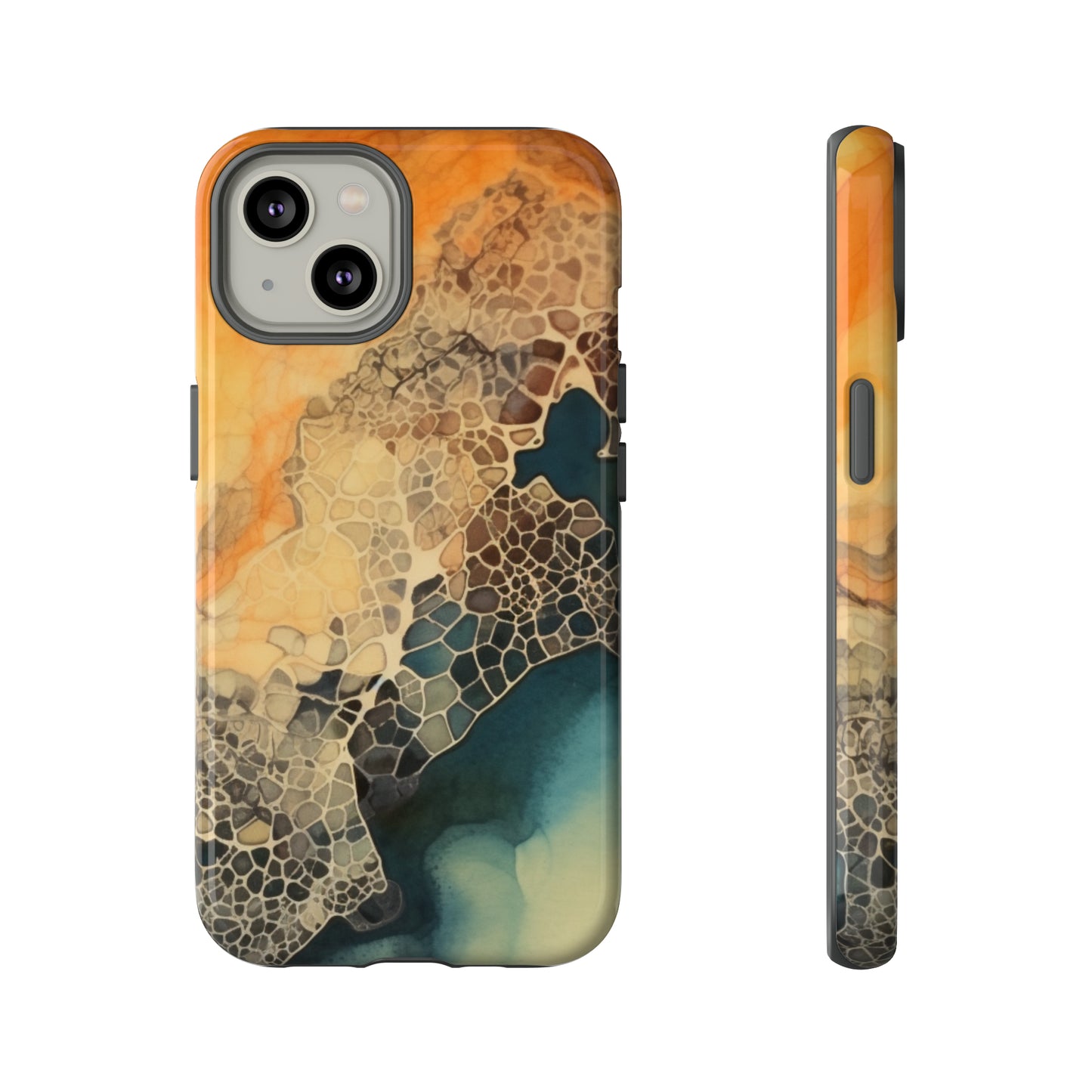 PREMIUM HOLIDAY PHONE Case | Tough Cases For iPhone | Thanksgiving Stylish Phone Case | Latest Modern iPhone Case | iPhone 15 Pro Phone Case - Tree dots Wotton-Waven