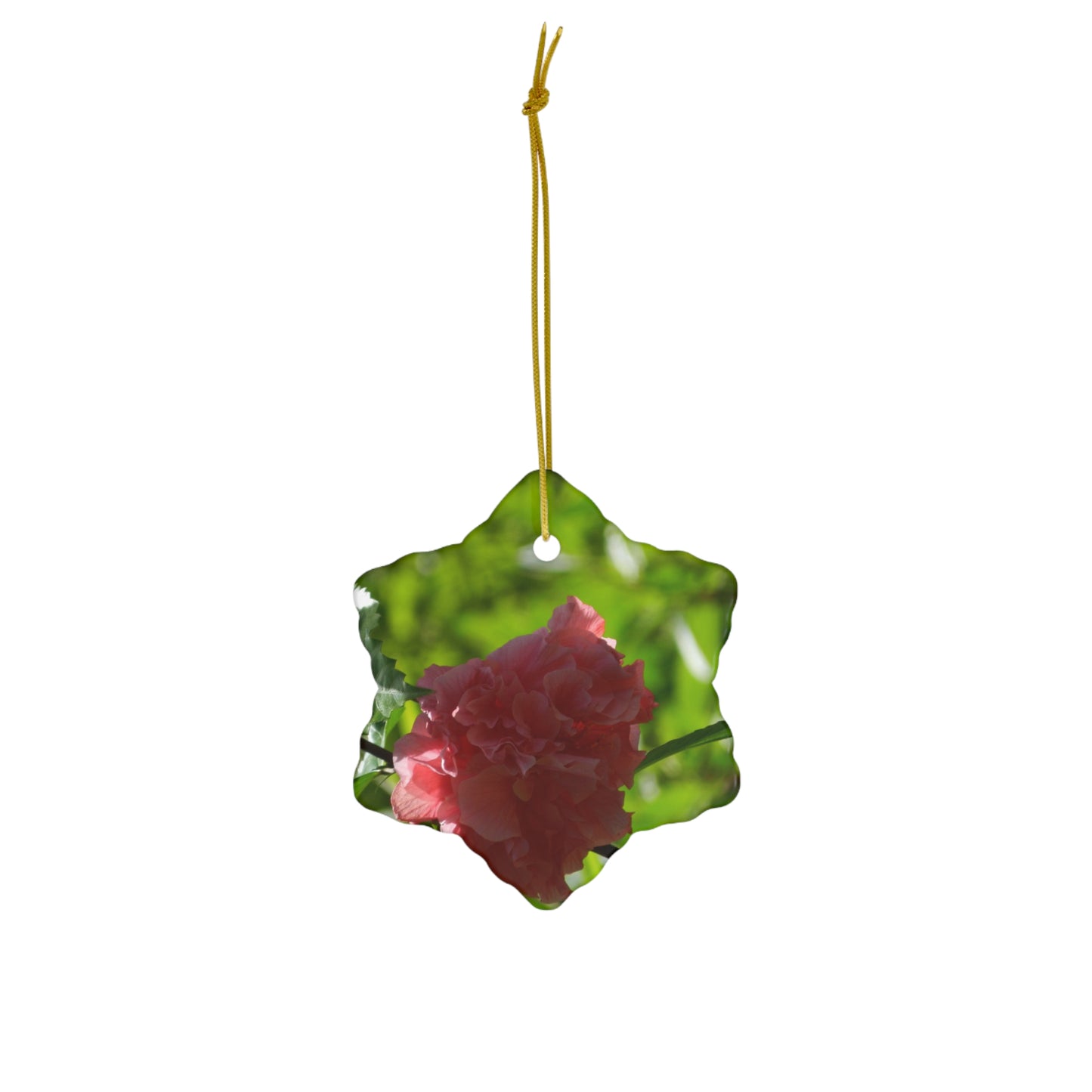 Ceramic Ornament, 4 Shapes - Tree dots Wotton-Waven