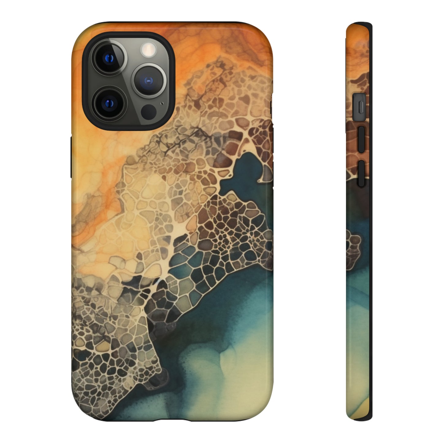 PREMIUM HOLIDAY PHONE Case | Tough Cases For iPhone | Thanksgiving Stylish Phone Case | Latest Modern iPhone Case | iPhone 15 Pro Phone Case - Tree dots Wotton-Waven