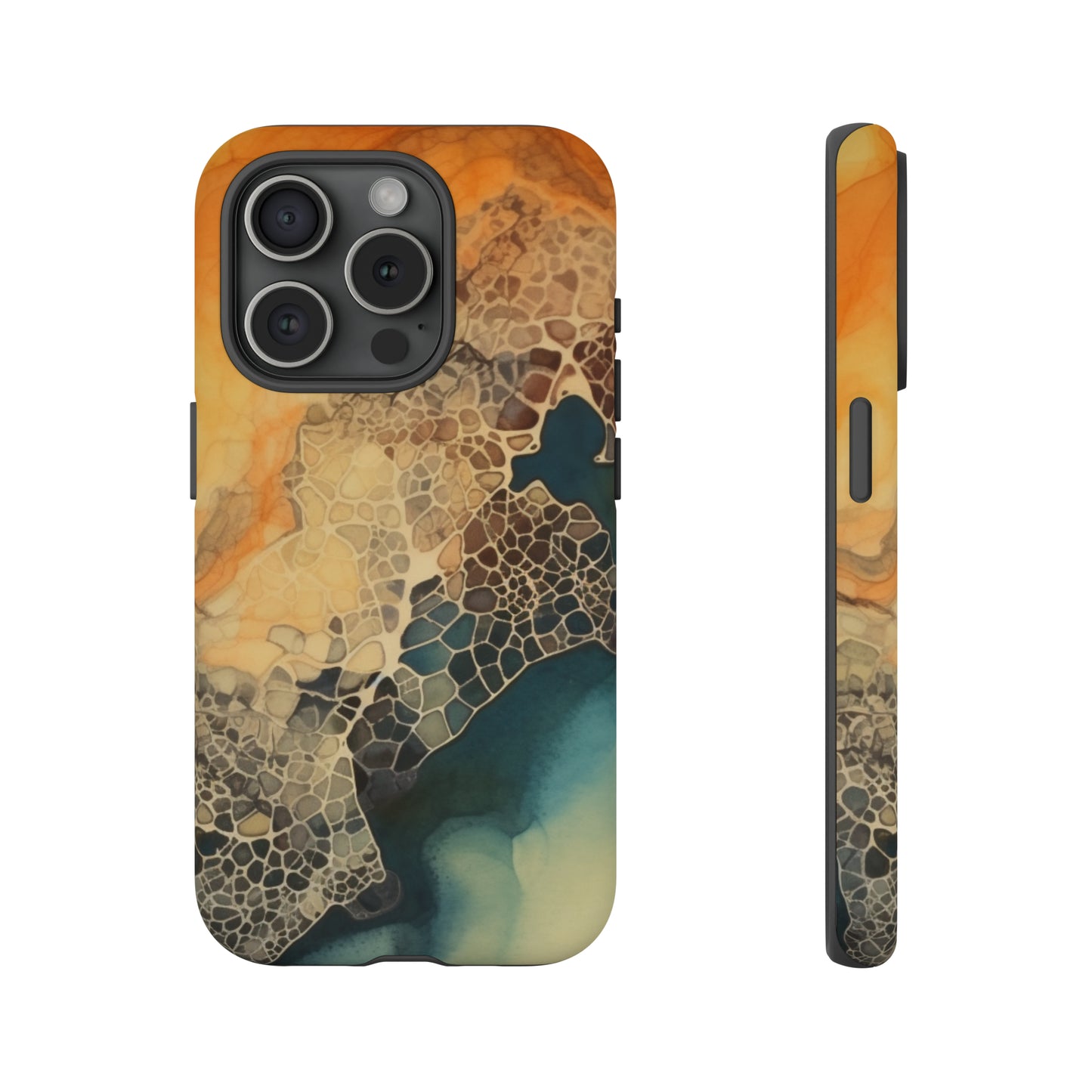 PREMIUM HOLIDAY PHONE Case | Tough Cases For iPhone | Thanksgiving Stylish Phone Case | Latest Modern iPhone Case | iPhone 15 Pro Phone Case - Tree dots Wotton-Waven