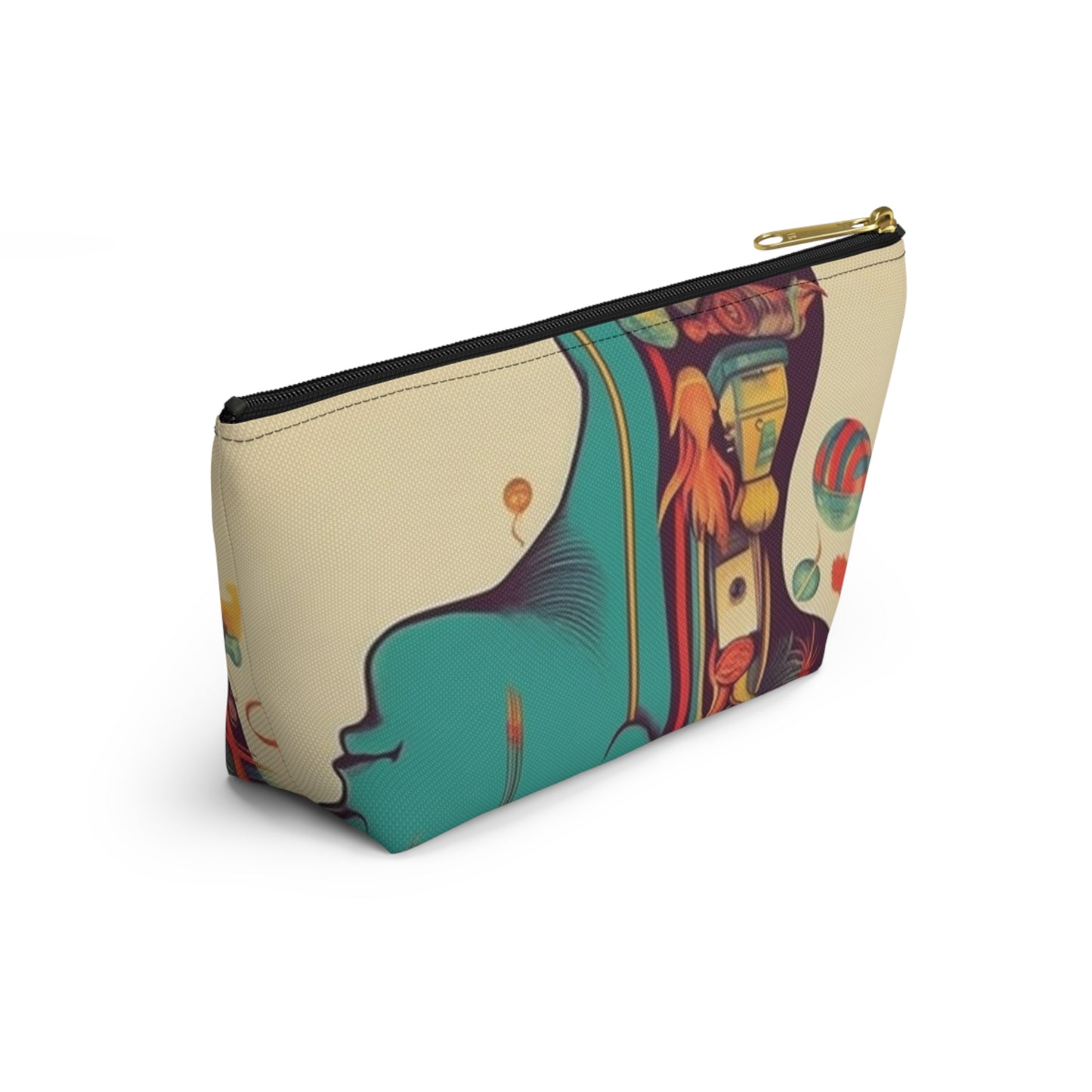 Accessory Pouch w T-bottom - Tree dots Wotton-Waven