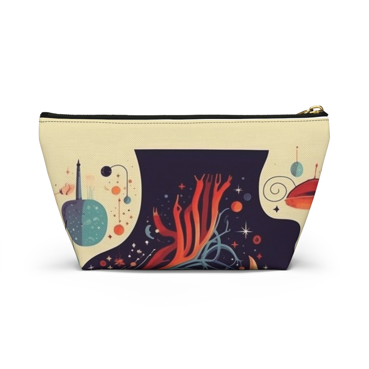 Accessory Pouch w T-bottom - Tree dots Wotton-Waven