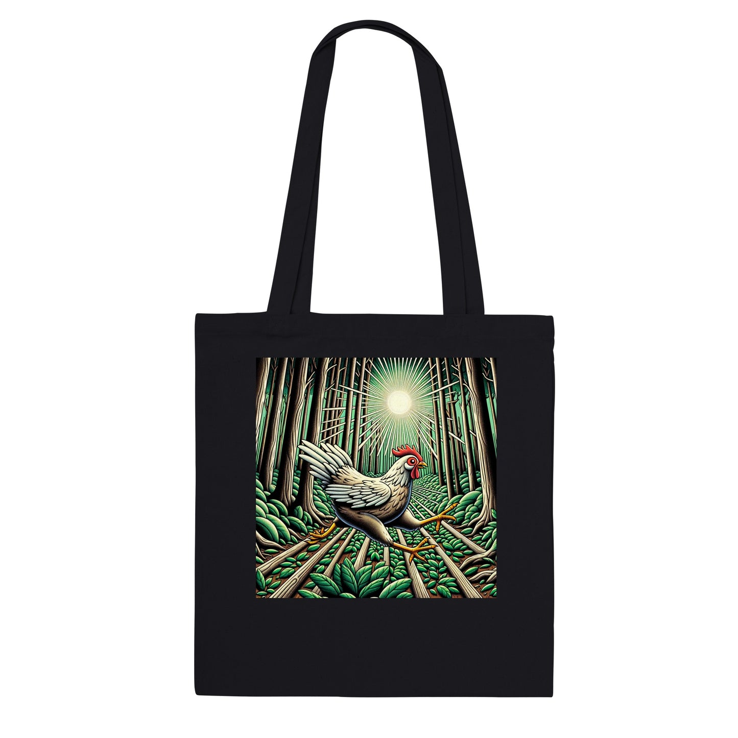 Custom Tote Bags - Tree dots Wotton-Waven