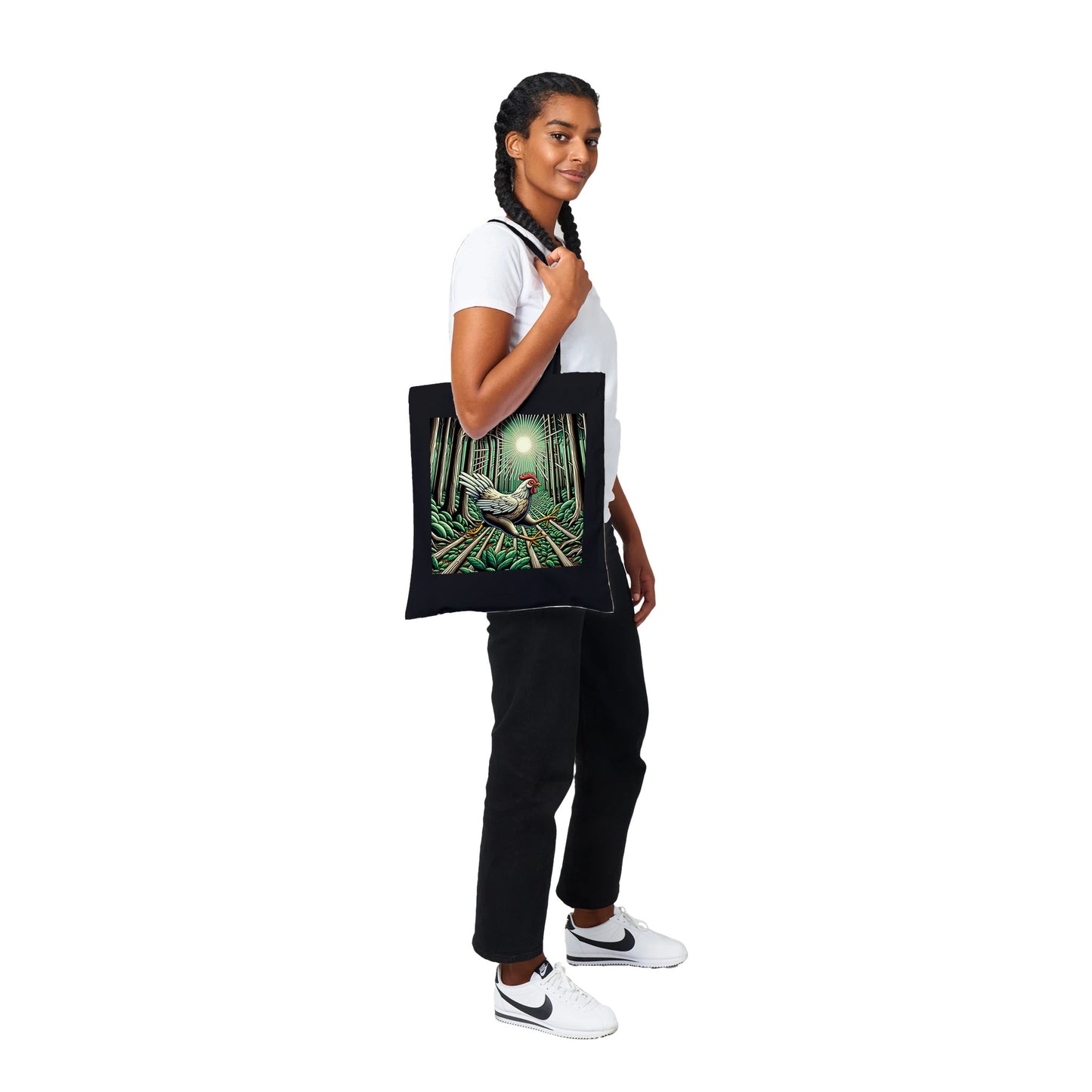 Custom Tote Bags - Tree dots Wotton-Waven