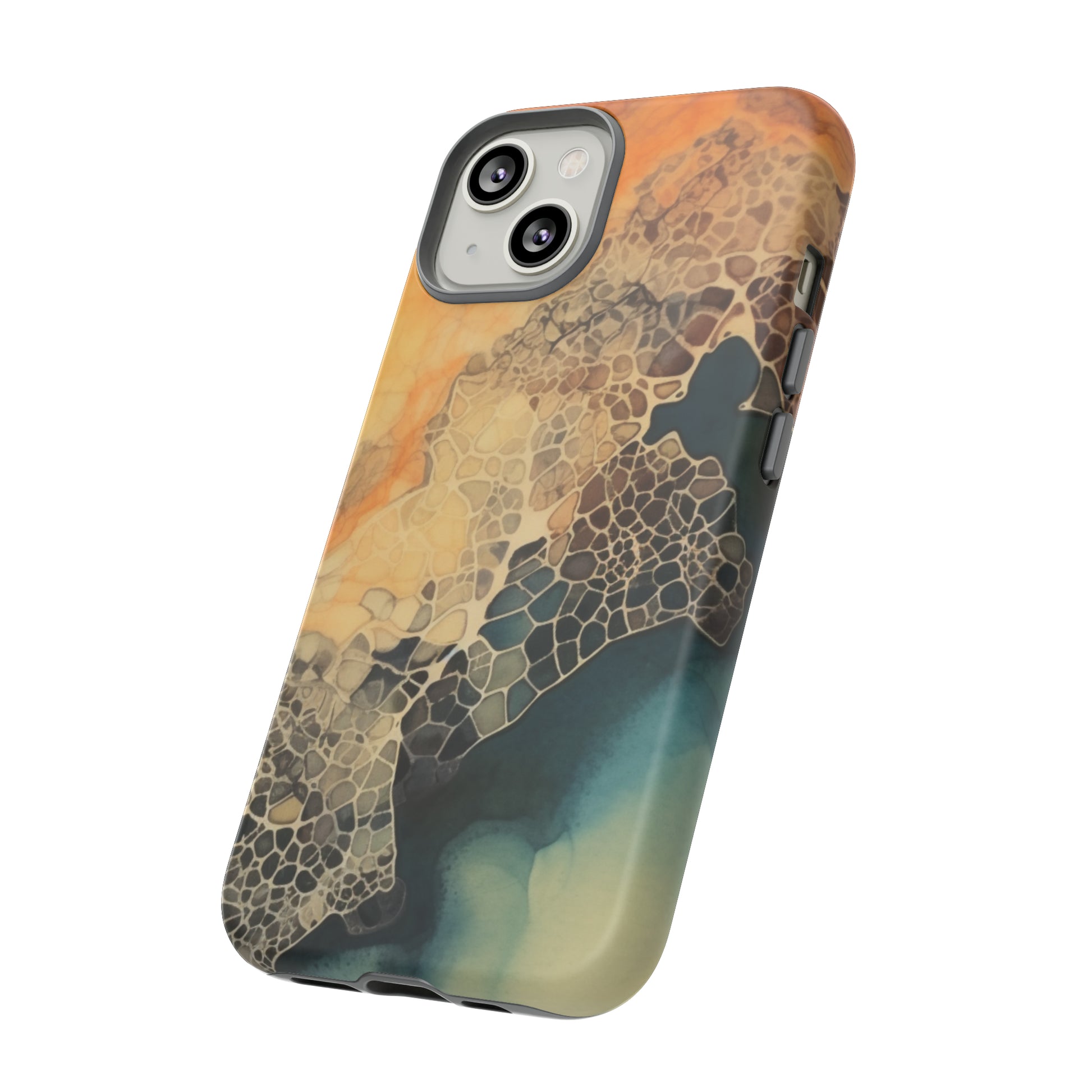 PREMIUM HOLIDAY PHONE Case | Tough Cases For iPhone | Thanksgiving Stylish Phone Case | Latest Modern iPhone Case | iPhone 15 Pro Phone Case - Tree dots Wotton-Waven