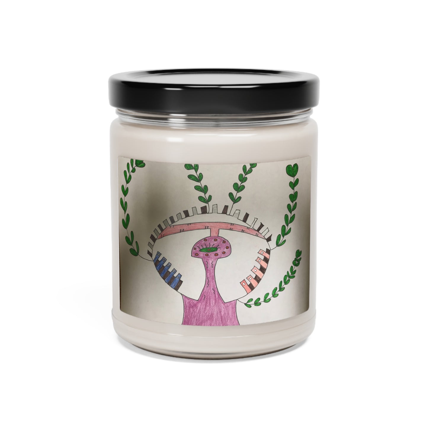 Scented Soy Candle, 9oz - Tree dots Wotton-Waven