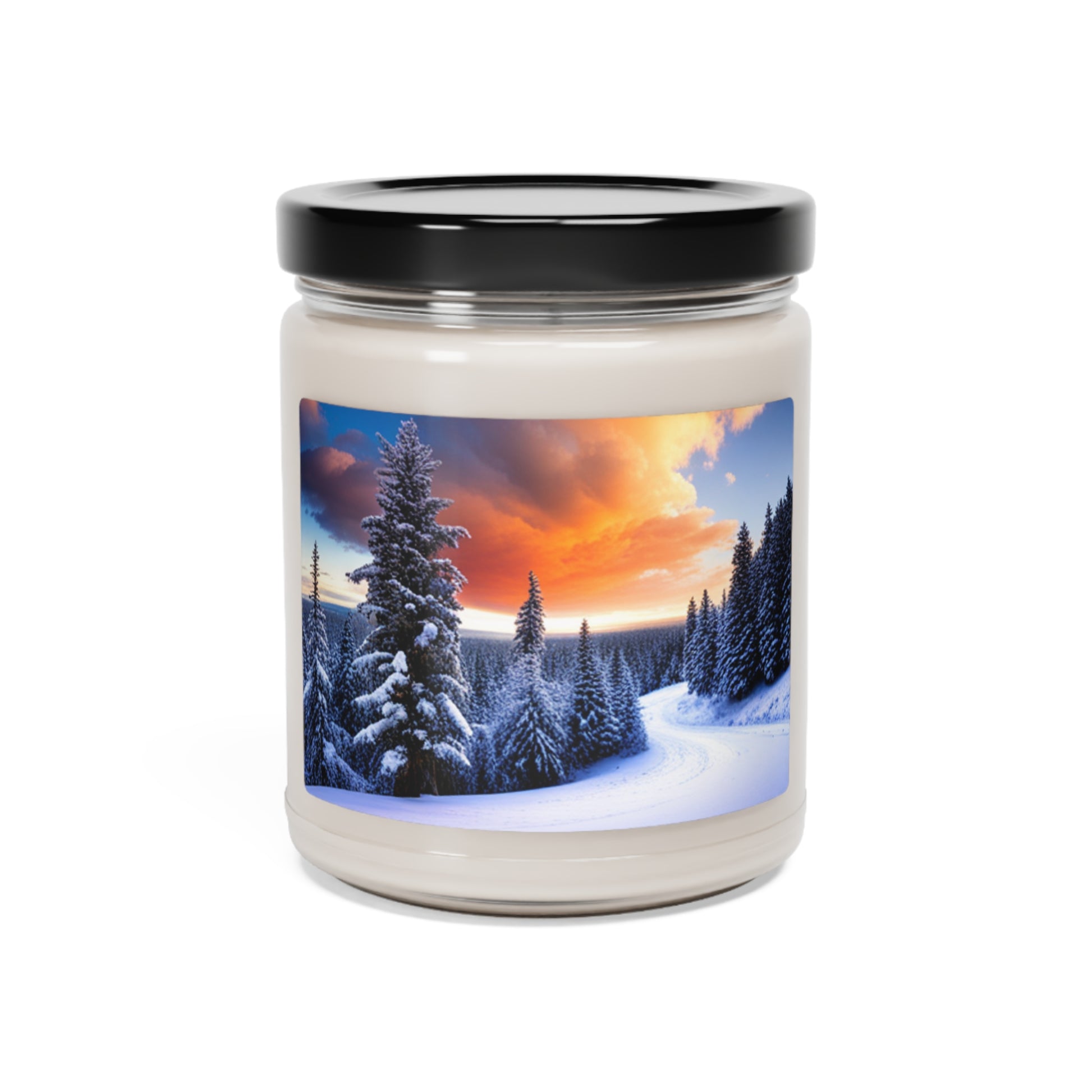 Scented Soy Candle, 9oz - Tree dots Wotton-Waven