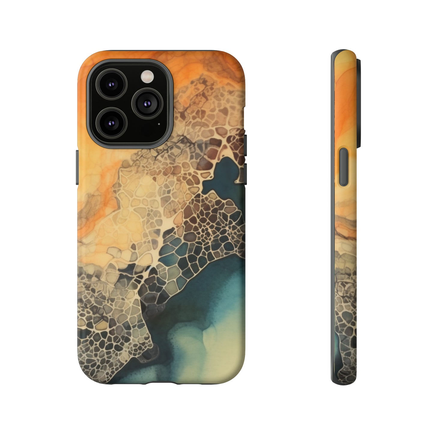 PREMIUM HOLIDAY PHONE Case | Tough Cases For iPhone | Thanksgiving Stylish Phone Case | Latest Modern iPhone Case | iPhone 15 Pro Phone Case - Tree dots Wotton-Waven