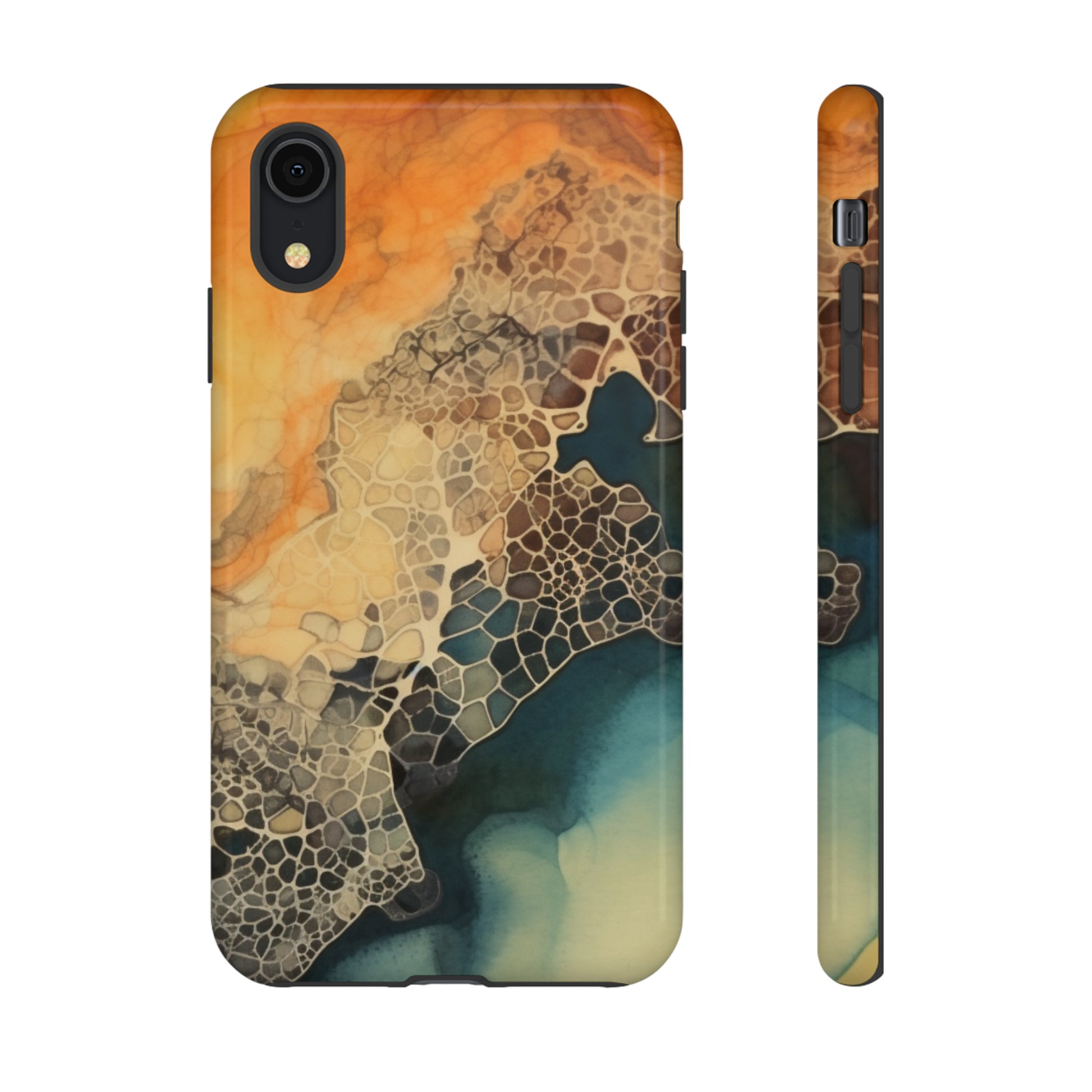 PREMIUM HOLIDAY PHONE Case | Tough Cases For iPhone | Thanksgiving Stylish Phone Case | Latest Modern iPhone Case | iPhone 15 Pro Phone Case - Tree dots Wotton-Waven