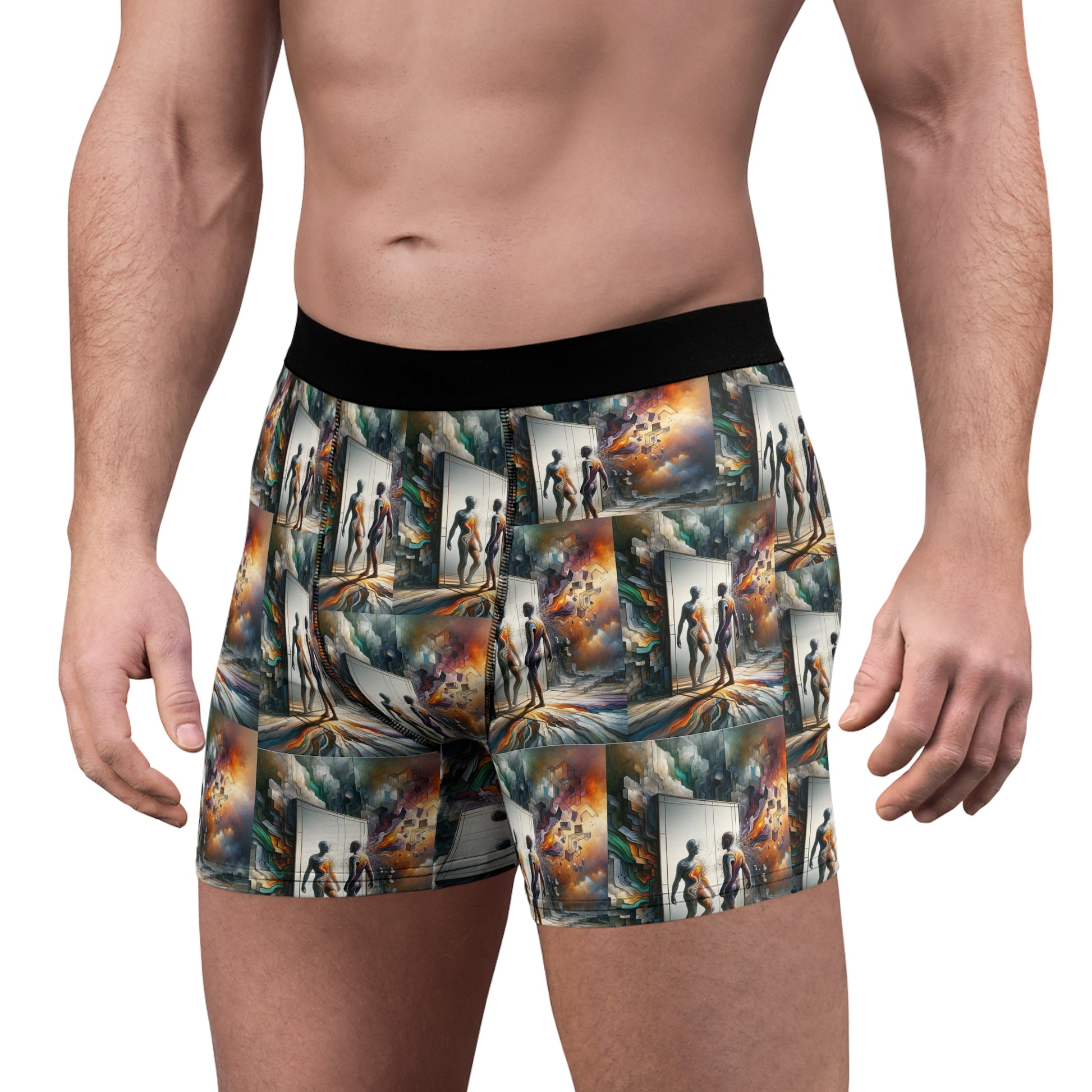 Men's Boxer Briefs (AOP) - Tree dots Wotton-Waven
