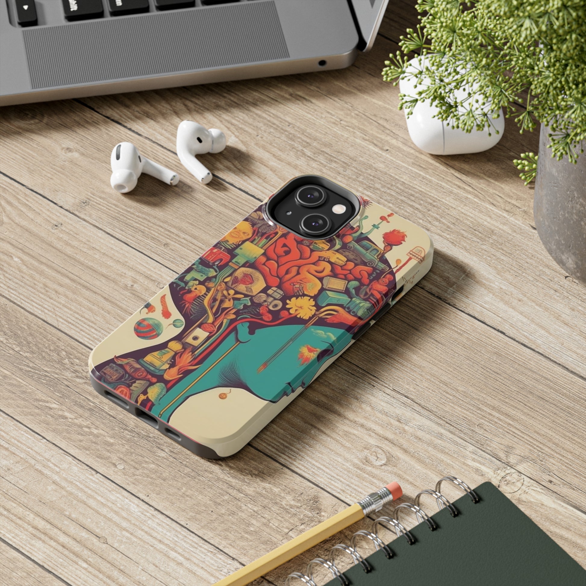 Tough Phone Cases - Tree dots Wotton-Waven
