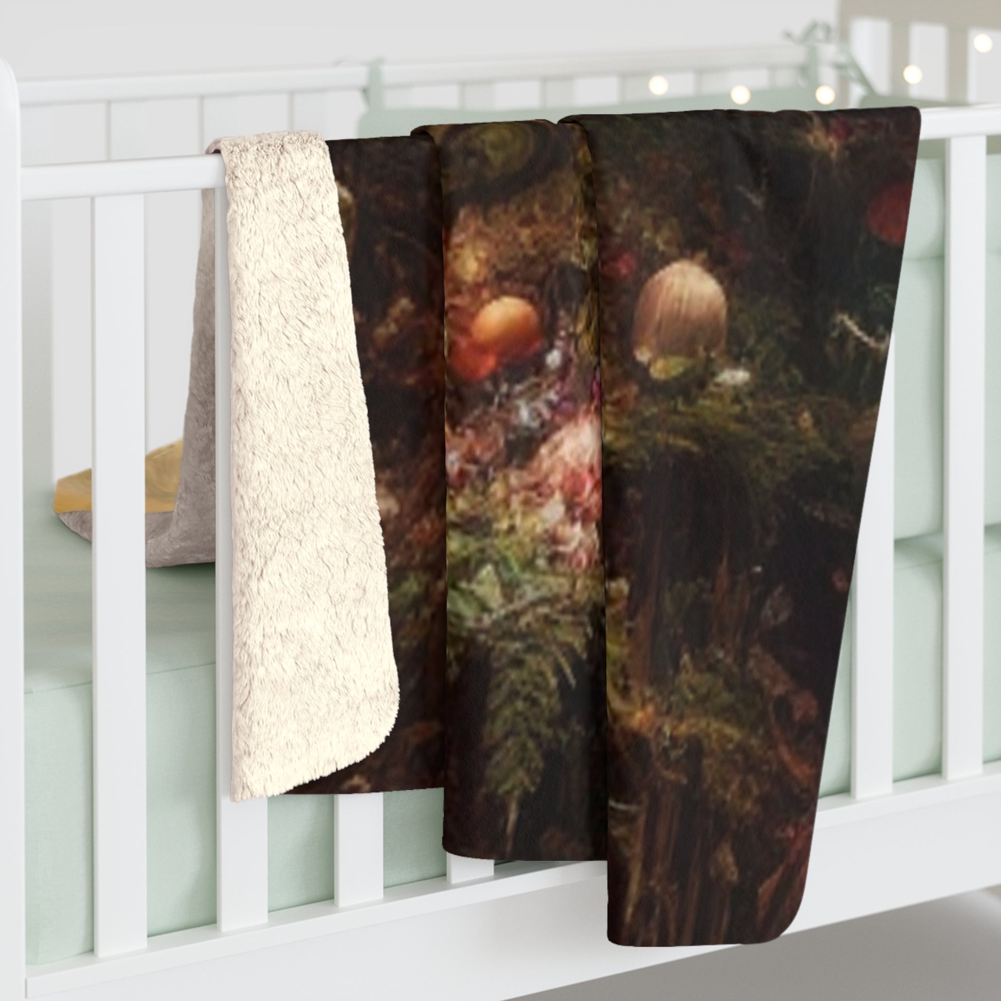 Sherpa Fleece Blanket - Tree dots Wotton-Waven
