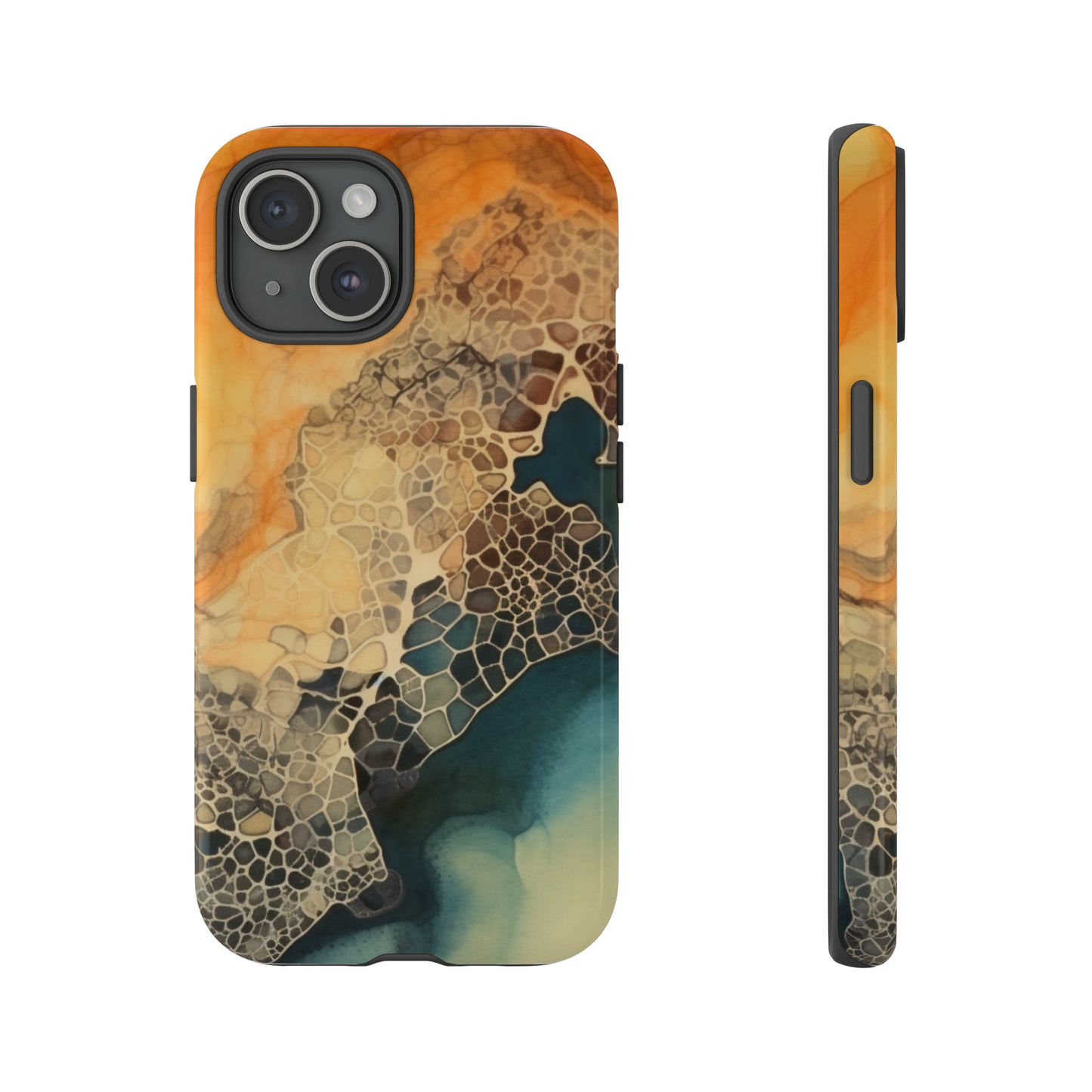 PREMIUM HOLIDAY PHONE Case | Tough Cases For iPhone | Thanksgiving Stylish Phone Case | Latest Modern iPhone Case | iPhone 15 Pro Phone Case - Tree dots Wotton-Waven