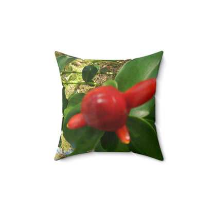 Spun Polyester Square Pillow - Tree dots Wotton-Waven