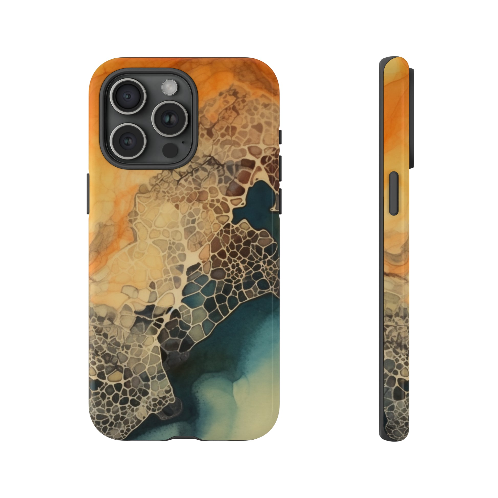 PREMIUM HOLIDAY PHONE Case | Tough Cases For iPhone | Thanksgiving Stylish Phone Case | Latest Modern iPhone Case | iPhone 15 Pro Phone Case - Tree dots Wotton-Waven