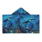 Youth Hooded Towel - Tree dots Wotton-Waven