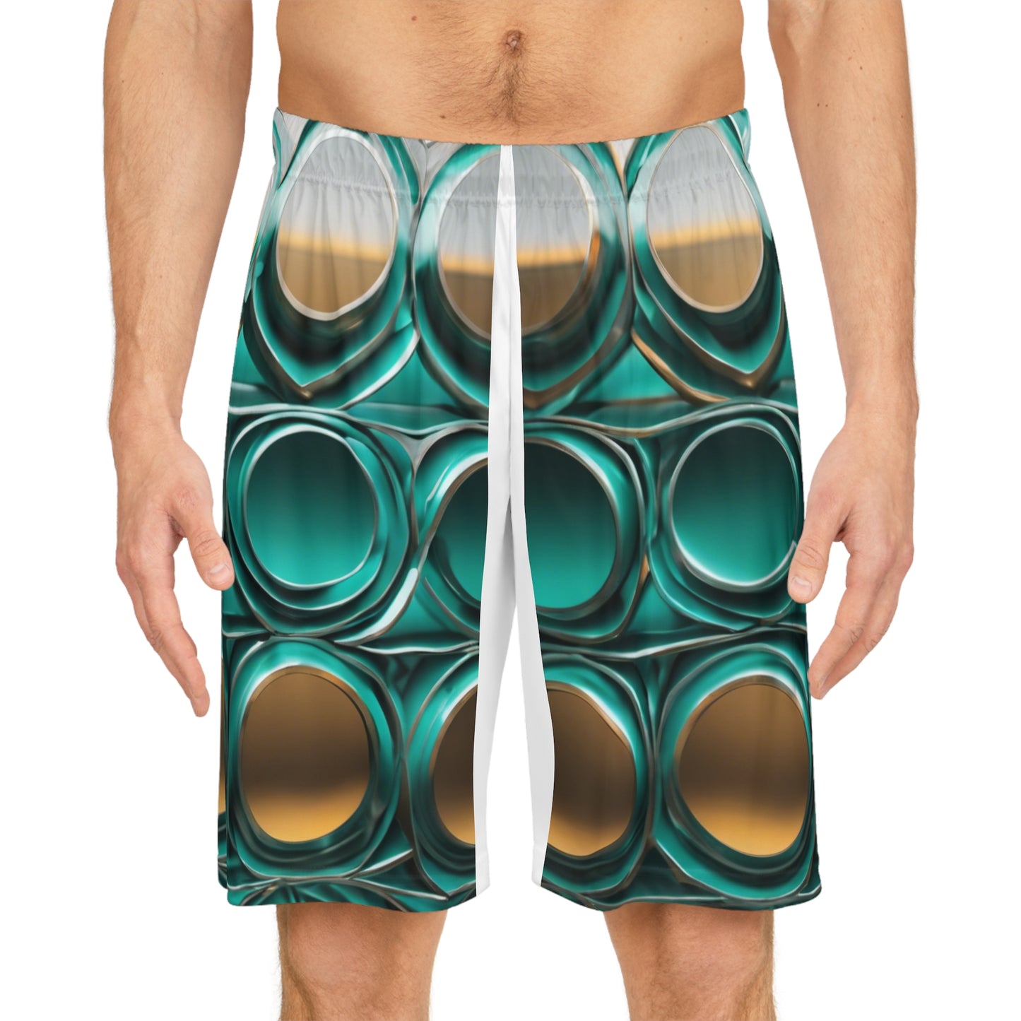 Basketball Shorts (AOP) - Tree dots Wotton-Waven