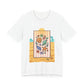 Seashell Beach Towel Tee | Ocean Aesthetic, Vintage Coastal Graphic - Tree dots Wotton-Waven